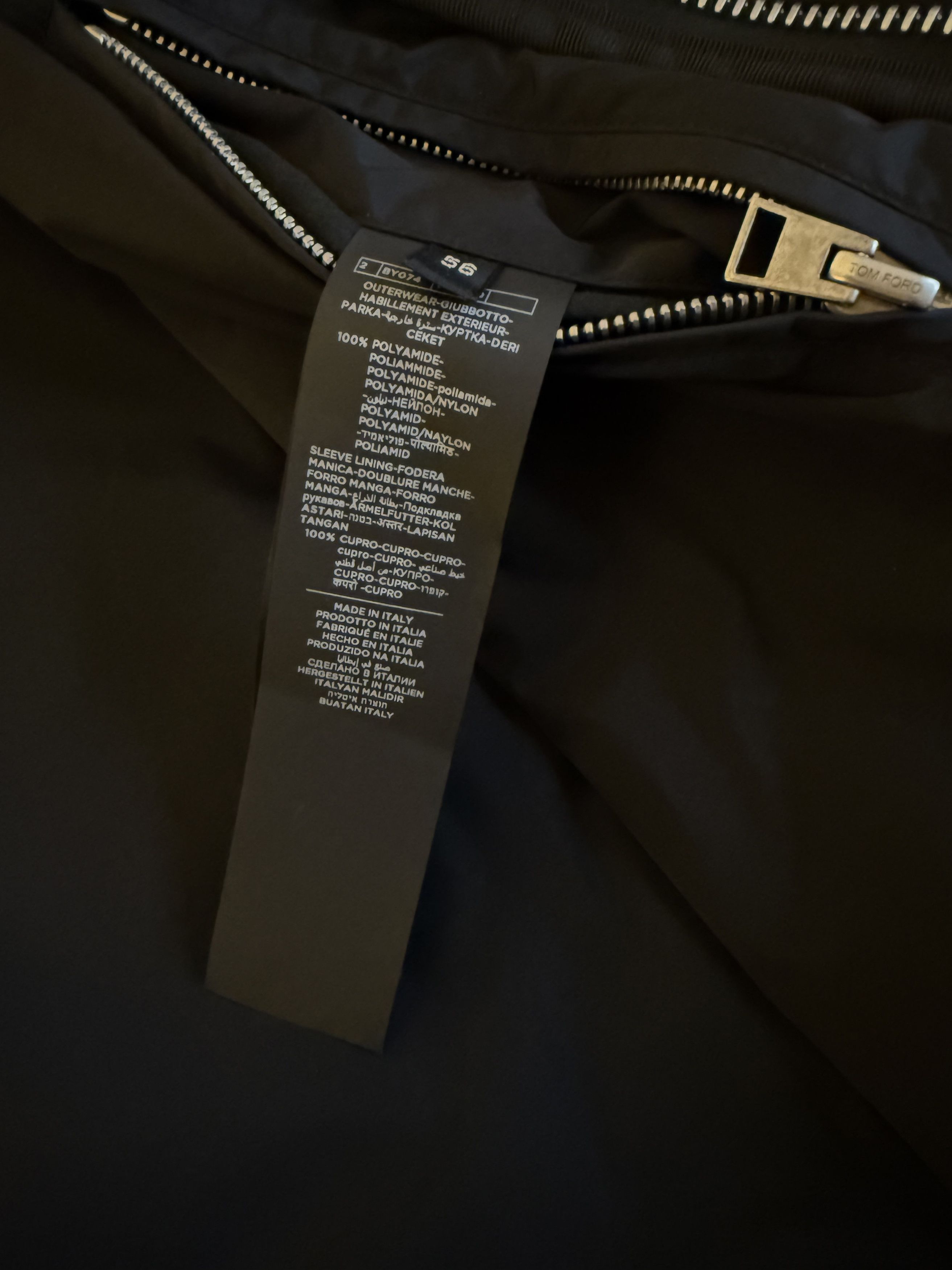 Tom Ford Fits 52, Best Dressed $4,300 w/tax Ovatta Leather Accents Size US XL / EU 56 / 4 - 22 Thumbnail