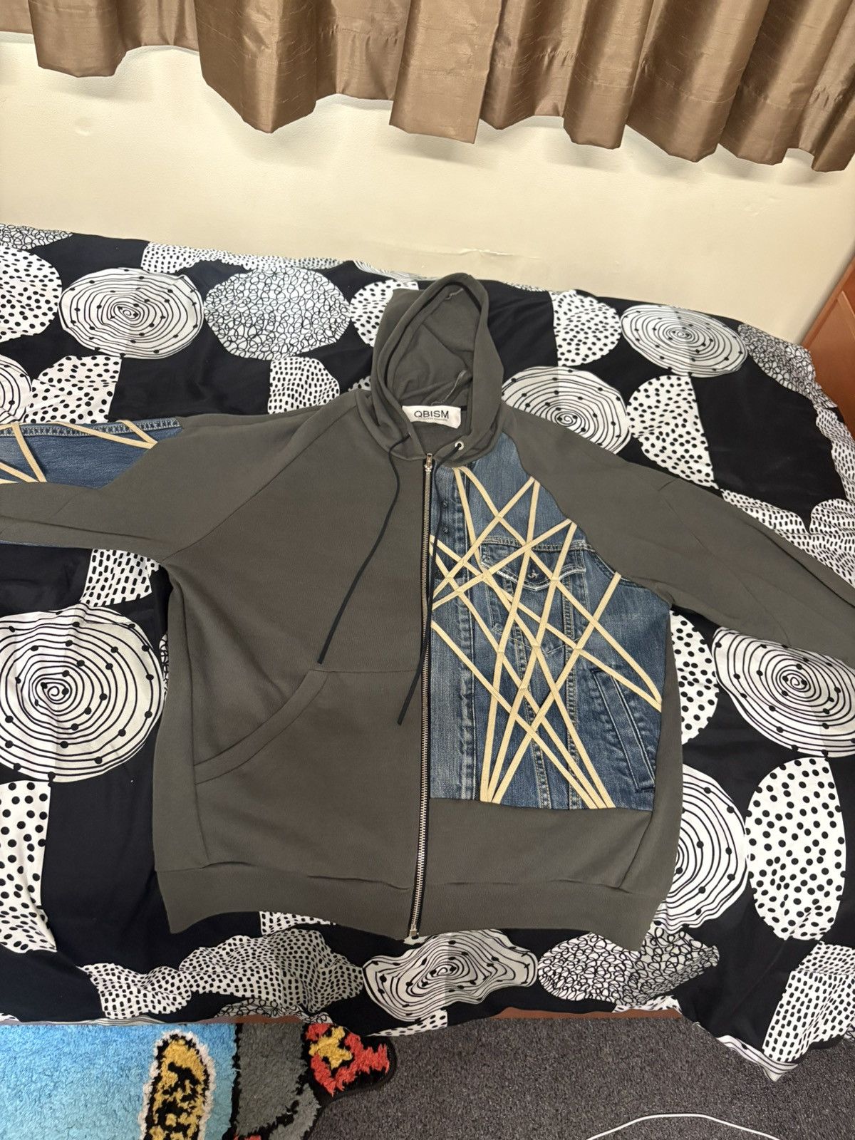 Other Cotton denim patchwork zip up Size US M / EU 48-50 / 2 - 1 Thumbnail