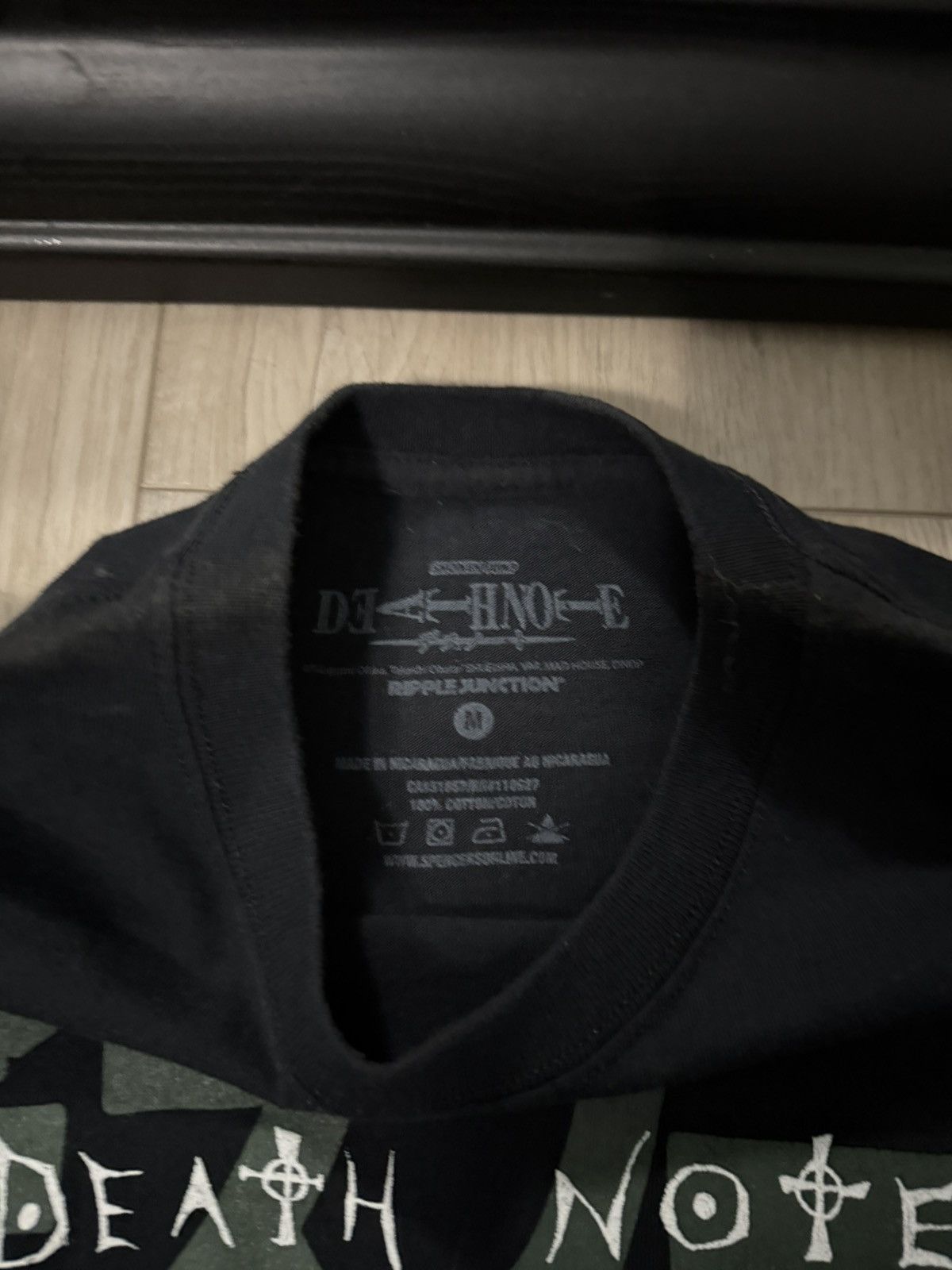 Vintage Vintage / Y2K 2000s Death Note All Over Print Anime Shirt Size US M / EU 48-50 / 2 - 4 Thumbnail