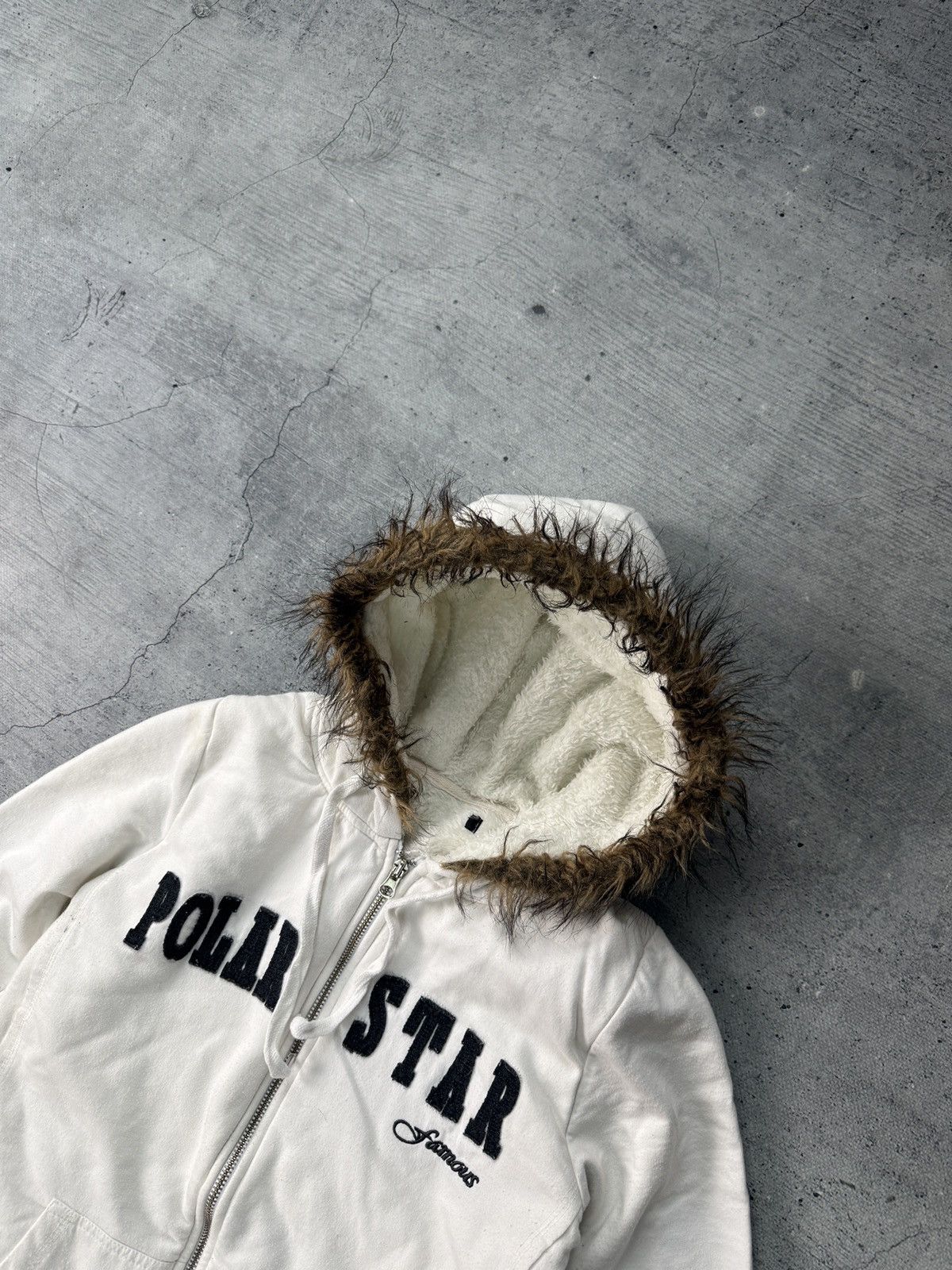 Le Grande Bleu (L.G.B.) Avant Garde Hysteric Glamour L.G.B. Fur Hood Zip Hoodie Size US S / EU 44-46 / 1 - 4 Thumbnail