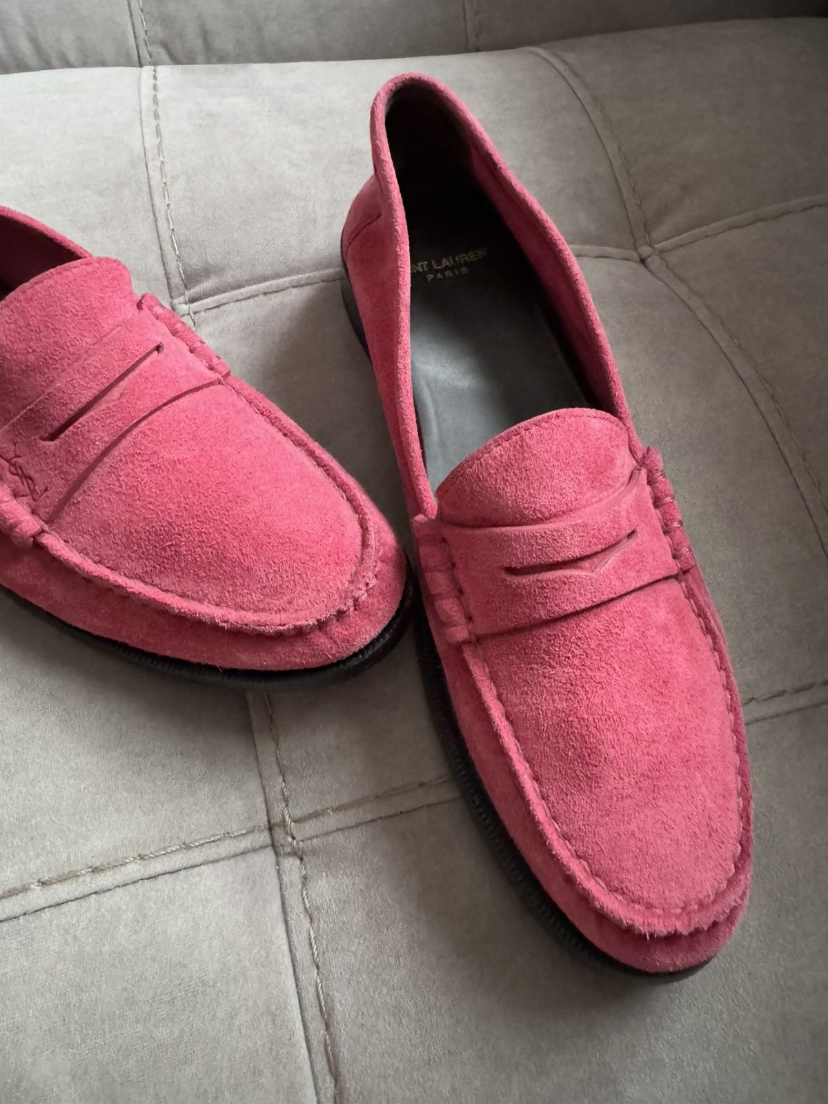 Saint Laurent Paris SAINT LAURENT shoes loafers marked size 40 plz know your fit Size US 7.5 / EU 40-41 - 21 Thumbnail