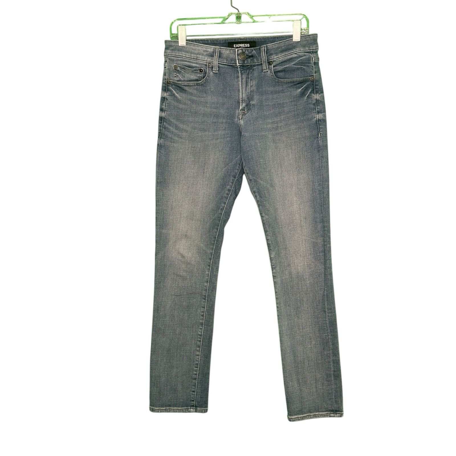 Express Express blue Hyper Stretch Slim Fit jeans size 29 Size US 29 - 8 Thumbnail