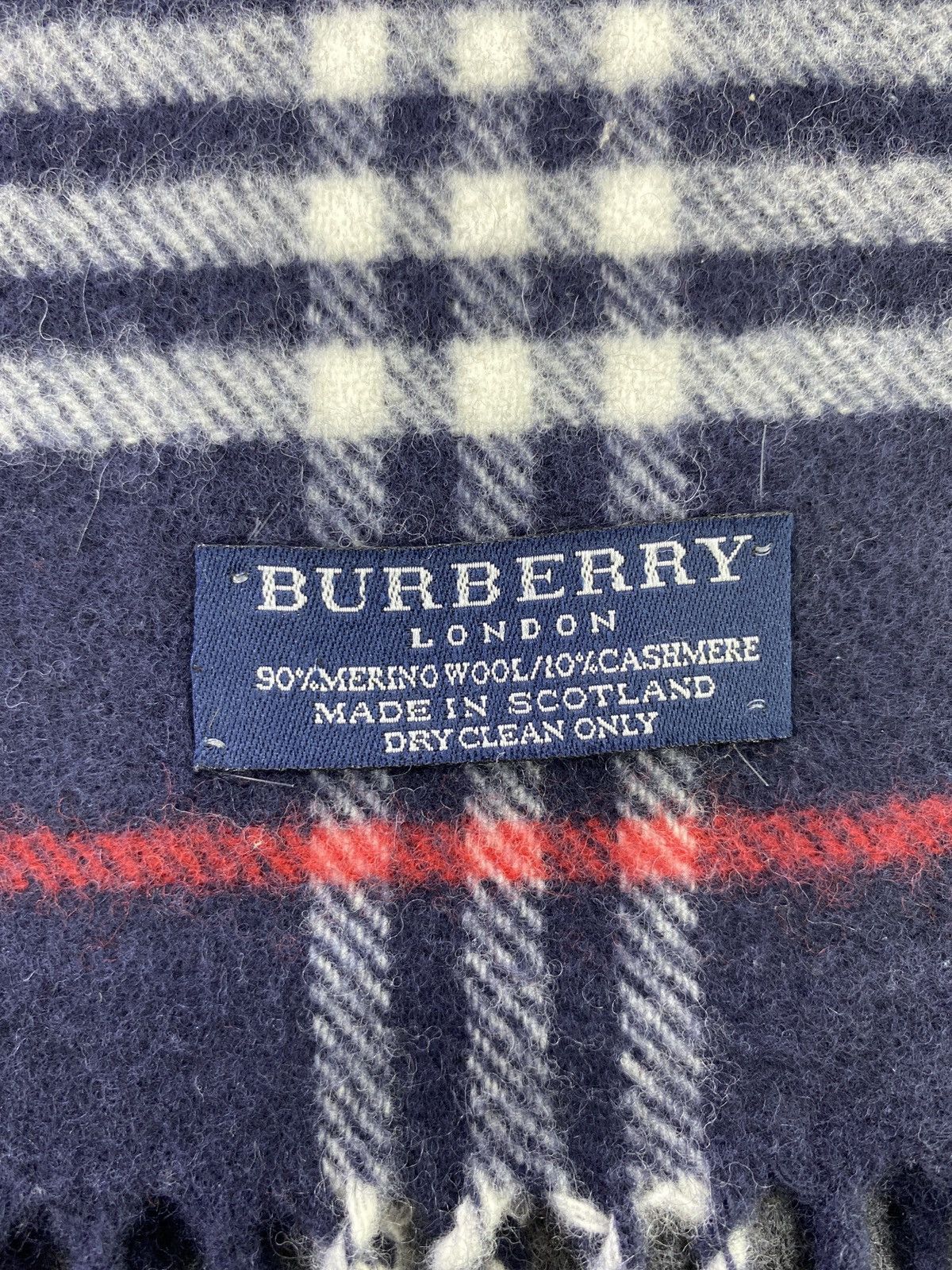 Burberry × Vintage VINTAGE BURBERRY Scarf / Muffler / Neckwear -T509 Size ONE SIZE - 6 Thumbnail