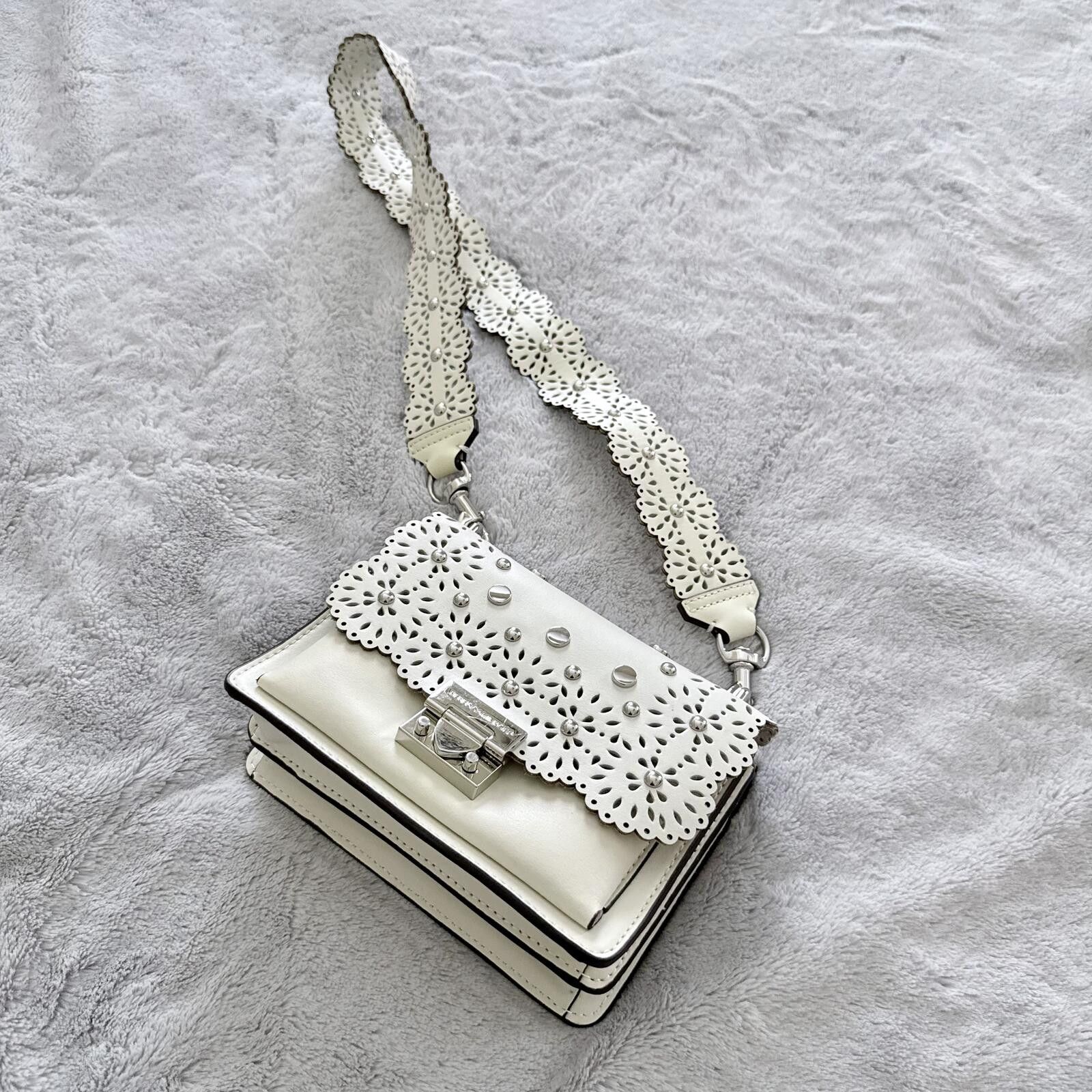 Other Rebecca Minkoff White Leather Crossbody Bag Size ONE SIZE - 1 Thumbnail