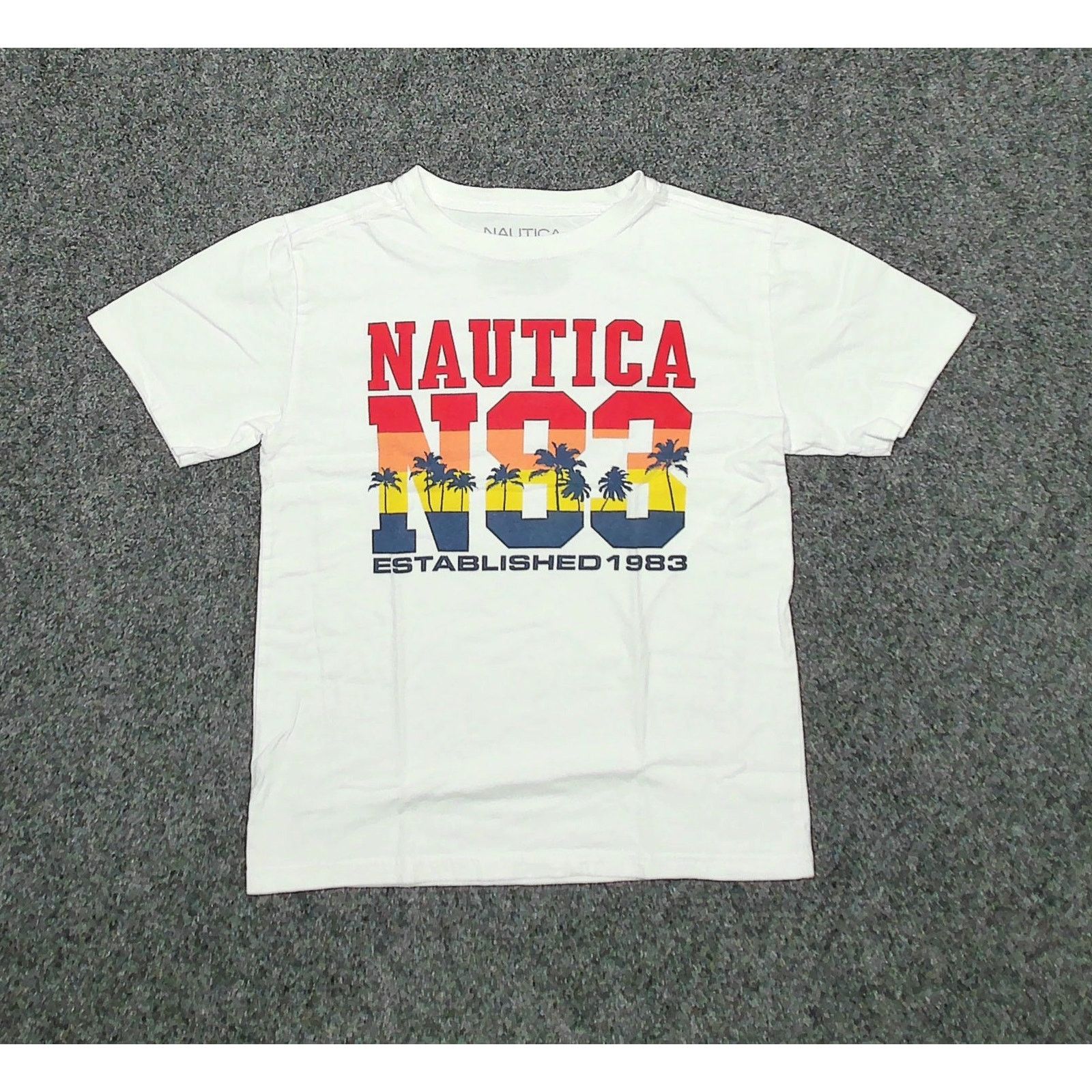 Nautica Nautica N83 Coastal Sunset Shrunken Fit Tee (Fits XS) Size XS / US 0-2 / IT 36-38 - 3 Thumbnail