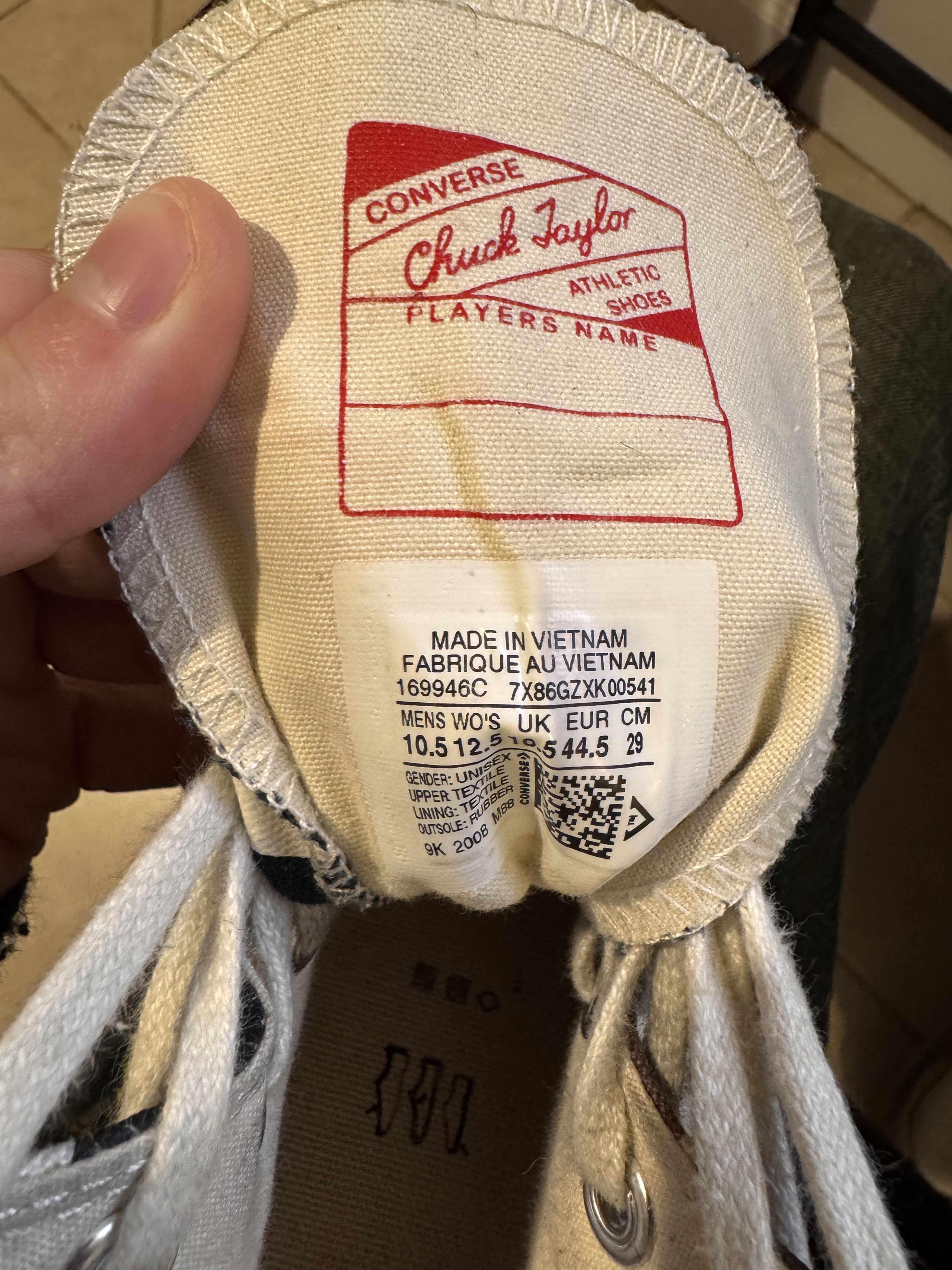 Converse Converse x Brain Dead Size US 10.5 / EU 43-44 - 5 Thumbnail