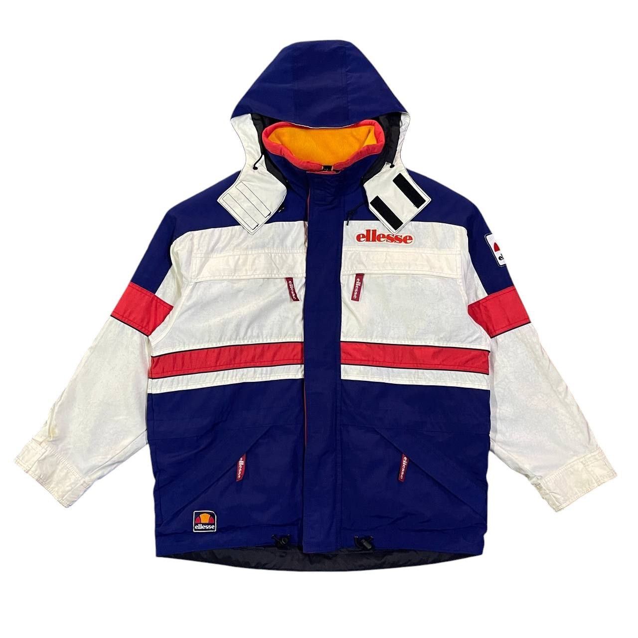 Ellesse × Vintage Vintage Ellesse Hoodie Ski Jacket J1469 | Grailed