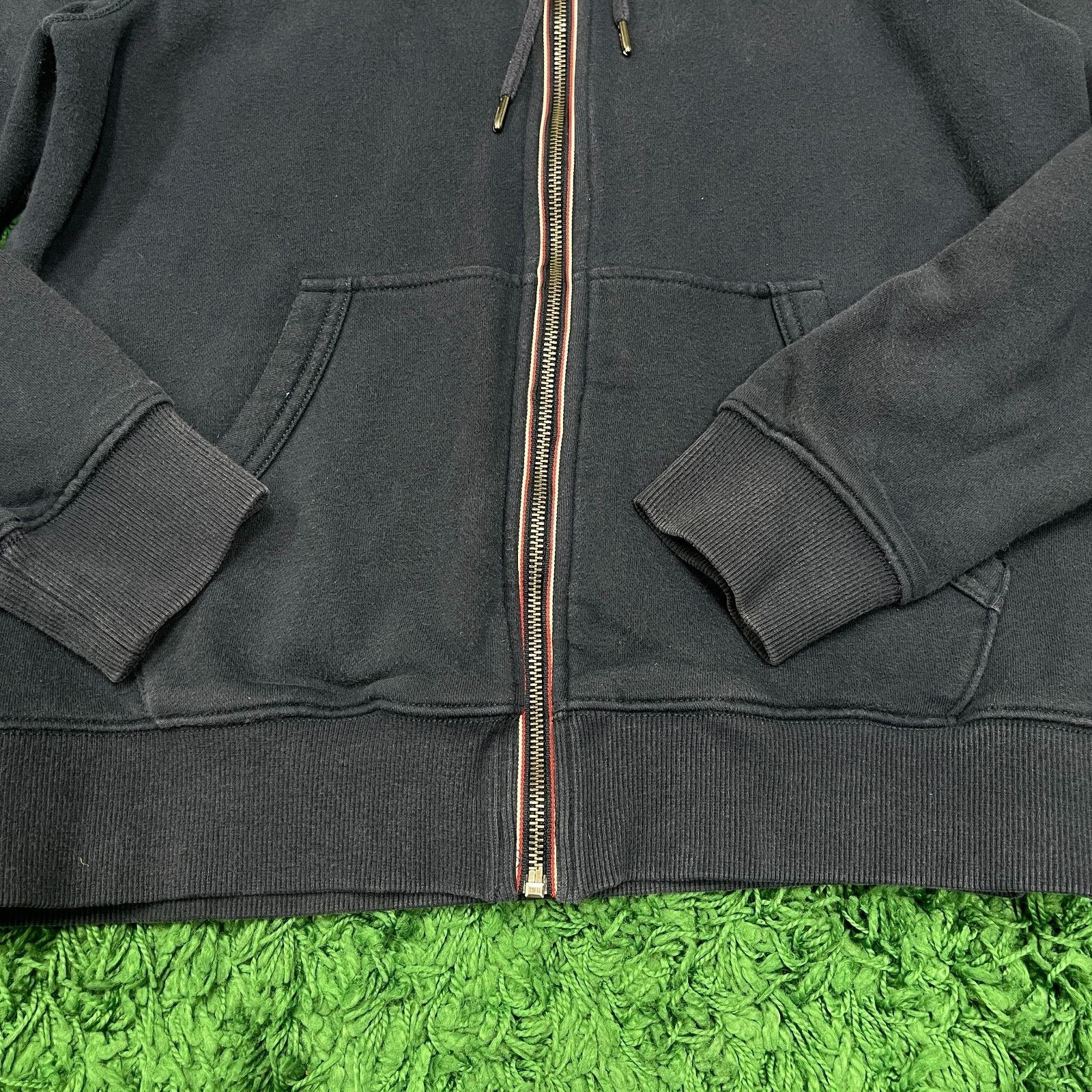 Tommy Hilfiger Tommy Hilfiger navy blue full-zip hoodie Sweater Medium Size US M / EU 48-50 / 2 - 3 Thumbnail