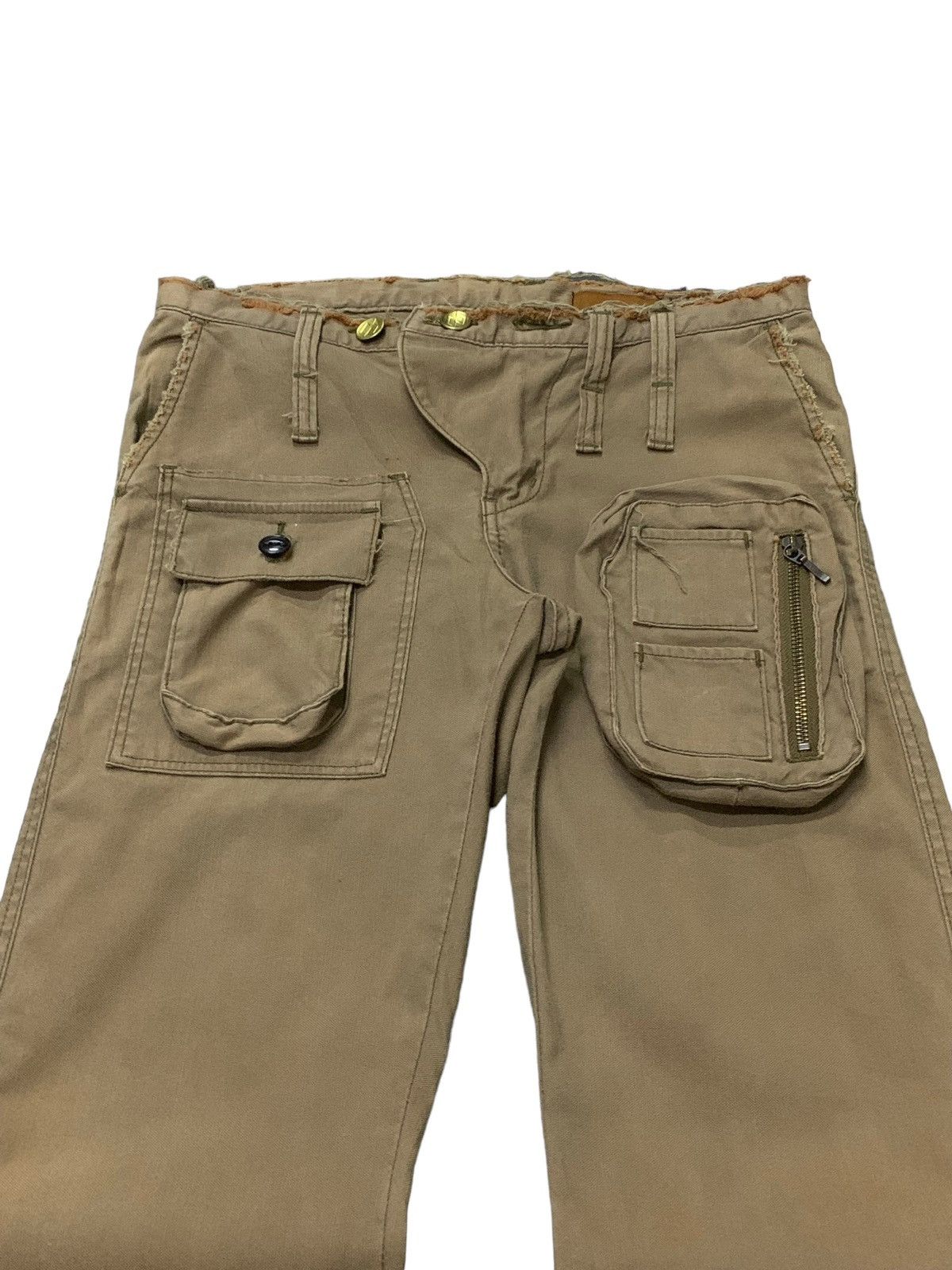 Edwin × Junya Watanabe LGB Style Edwin E Function Flared Multi Pocket Cargo Pants Size US 30 / EU 46 - 10 Thumbnail