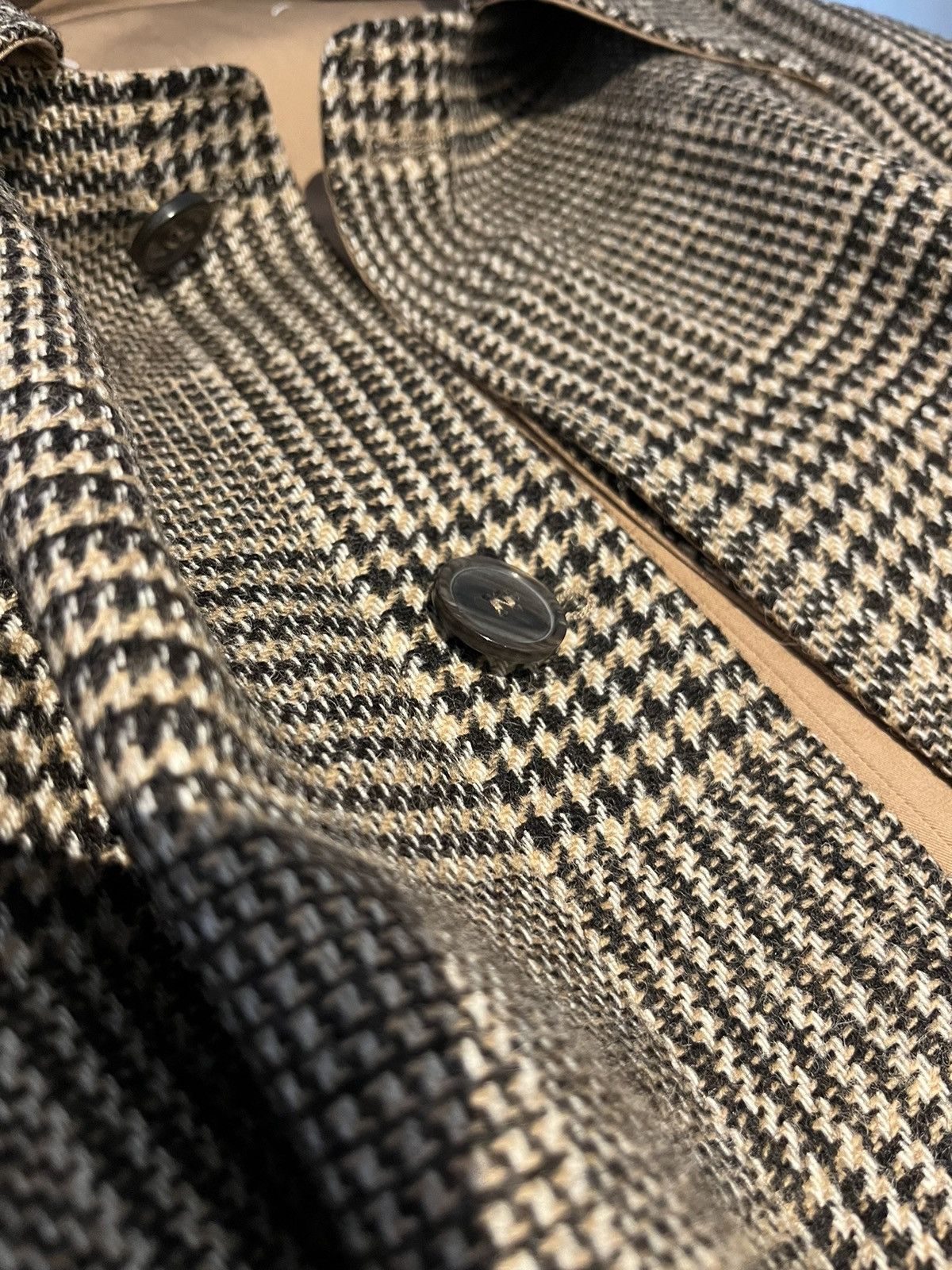 Maison Margiela Maison Margiela Check reversible raglan trench Size US L / EU 52-54 / 3 - 18 Thumbnail