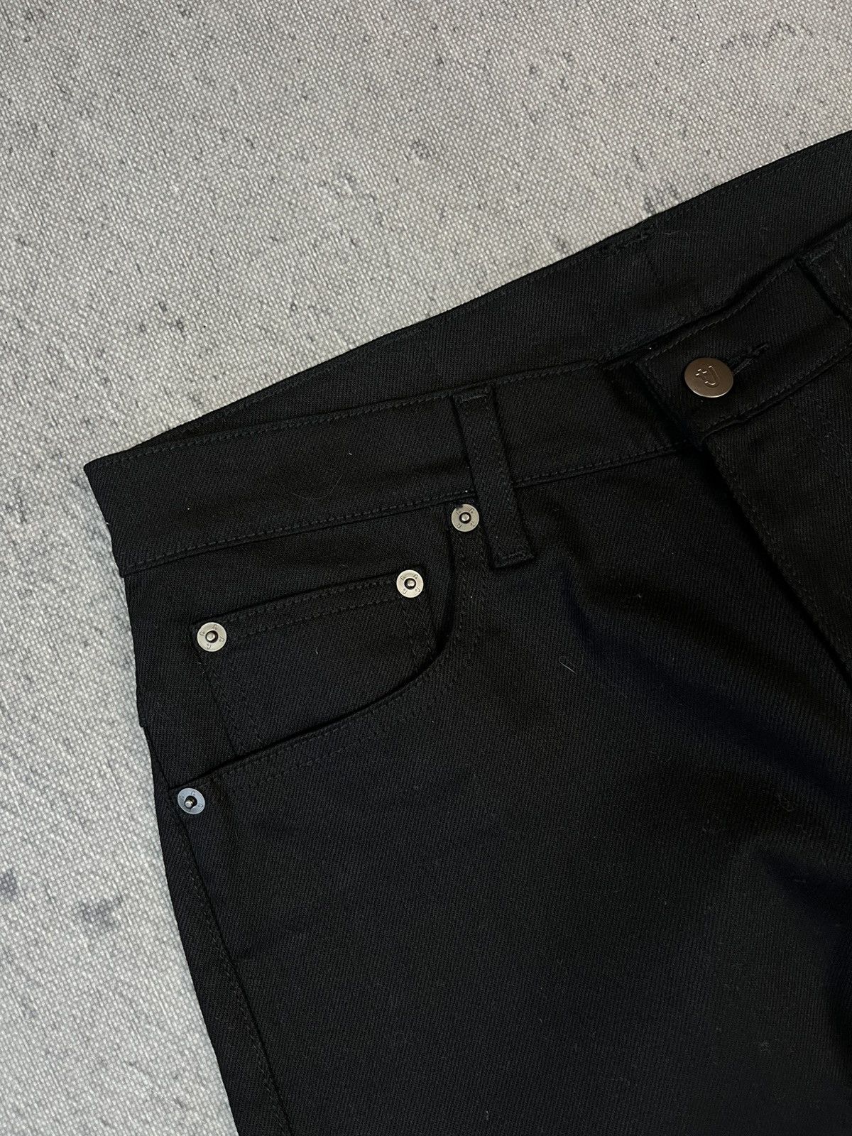 Jil Sander × Uniqlo J+ Jil Sander x Uniqlo Black Denim Jeans Size US 32 / EU 48 - 4 Thumbnail