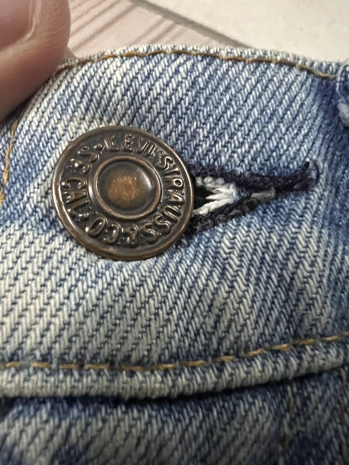 Levi's 💥Vintage Levis 515 orange Tab Mud Wash Jean Size US 28 / EU 44 - 12 Thumbnail