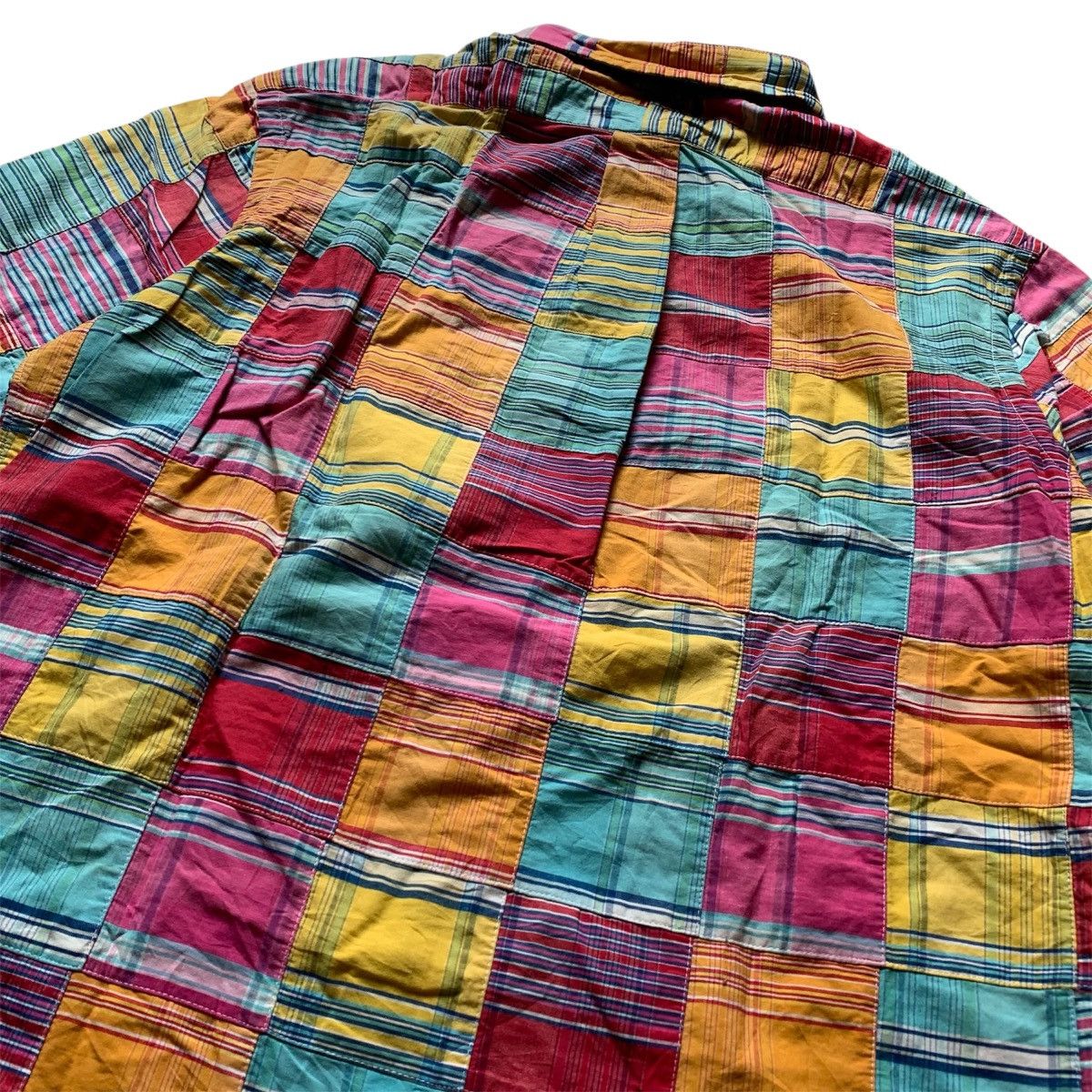 Vintage 2000s Polo Ralph Lauren Multiplaid Patchwork Madras Size US L / EU 52-54 / 3 - 7 Thumbnail