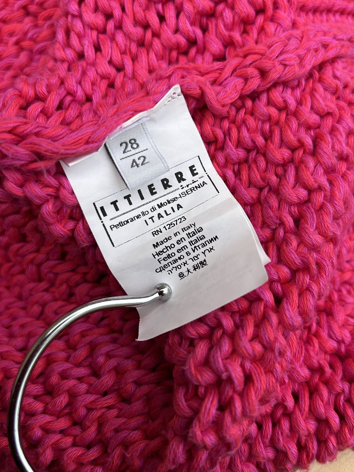 Balmain Pierre Balmain Knitwear 100% Cotton Sweater In Pink Size M / US 6-8 / IT 42-44 - 8 Thumbnail