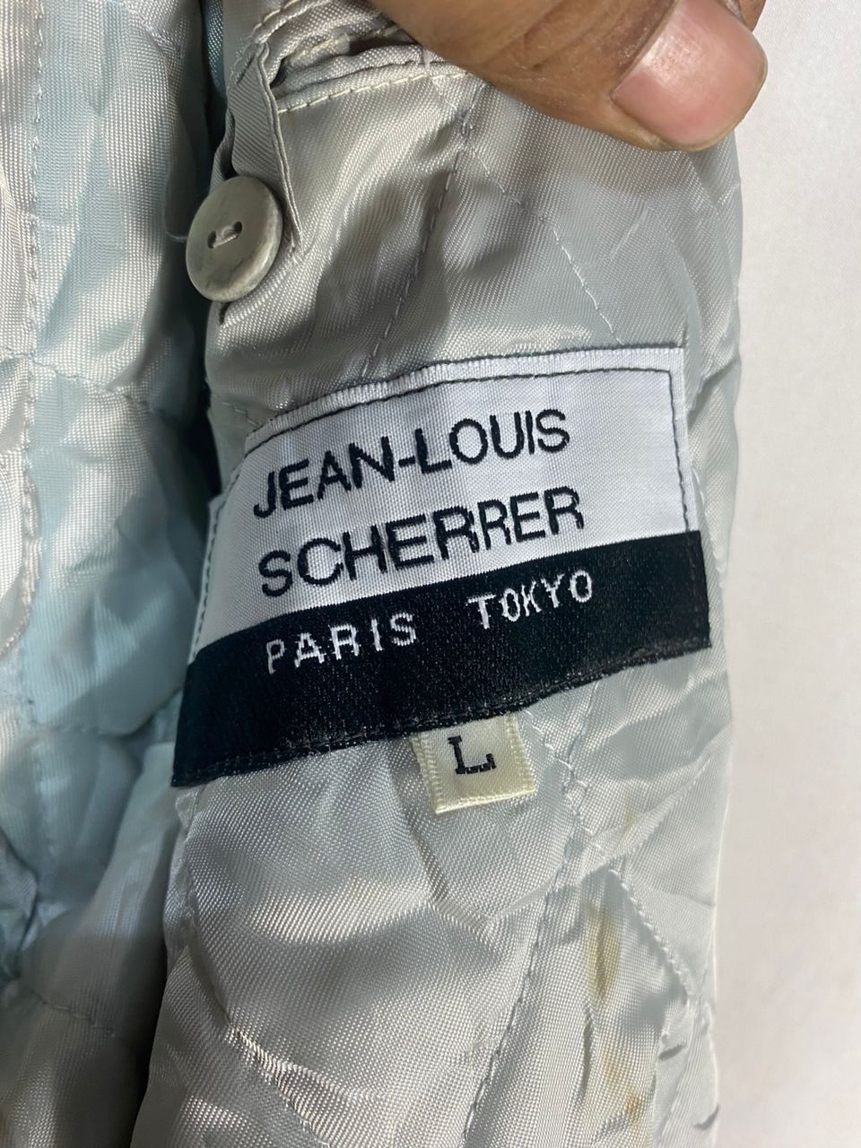 Designer × Japanese Brand × Vintage Jean-Louis scherrer wool knit zipper jacket Size US L / EU 52-54 / 3 - 8 Thumbnail