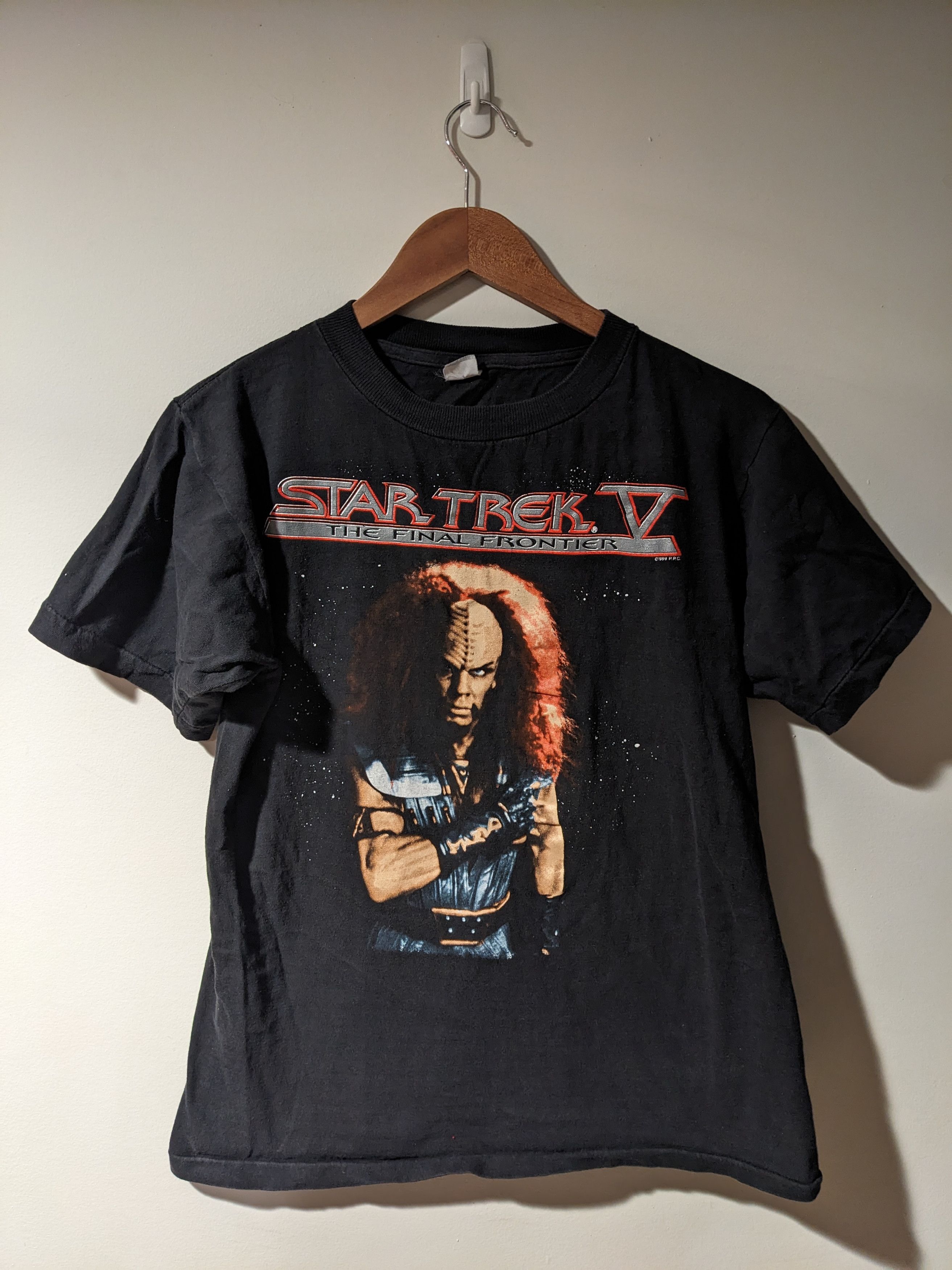 Cartoon Network × Vintage Vintage 1989 Star Trek IV Final Frontier Klaa YOUTH T-shirt Size US XL / EU 56 / 4 - 1 Thumbnail
