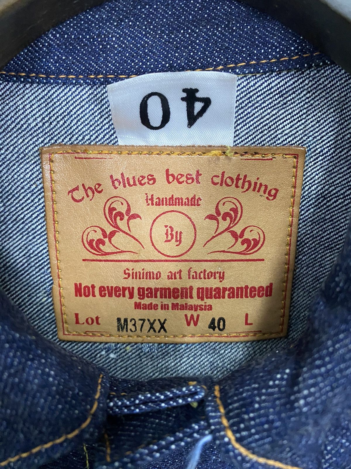 Designer × Handmade 🔥HANDMADE🔥 TYPE 1 JACKET T BACK INSPIRED LEVIS 45-46s Size US M / EU 48-50 / 2 - 14 Thumbnail