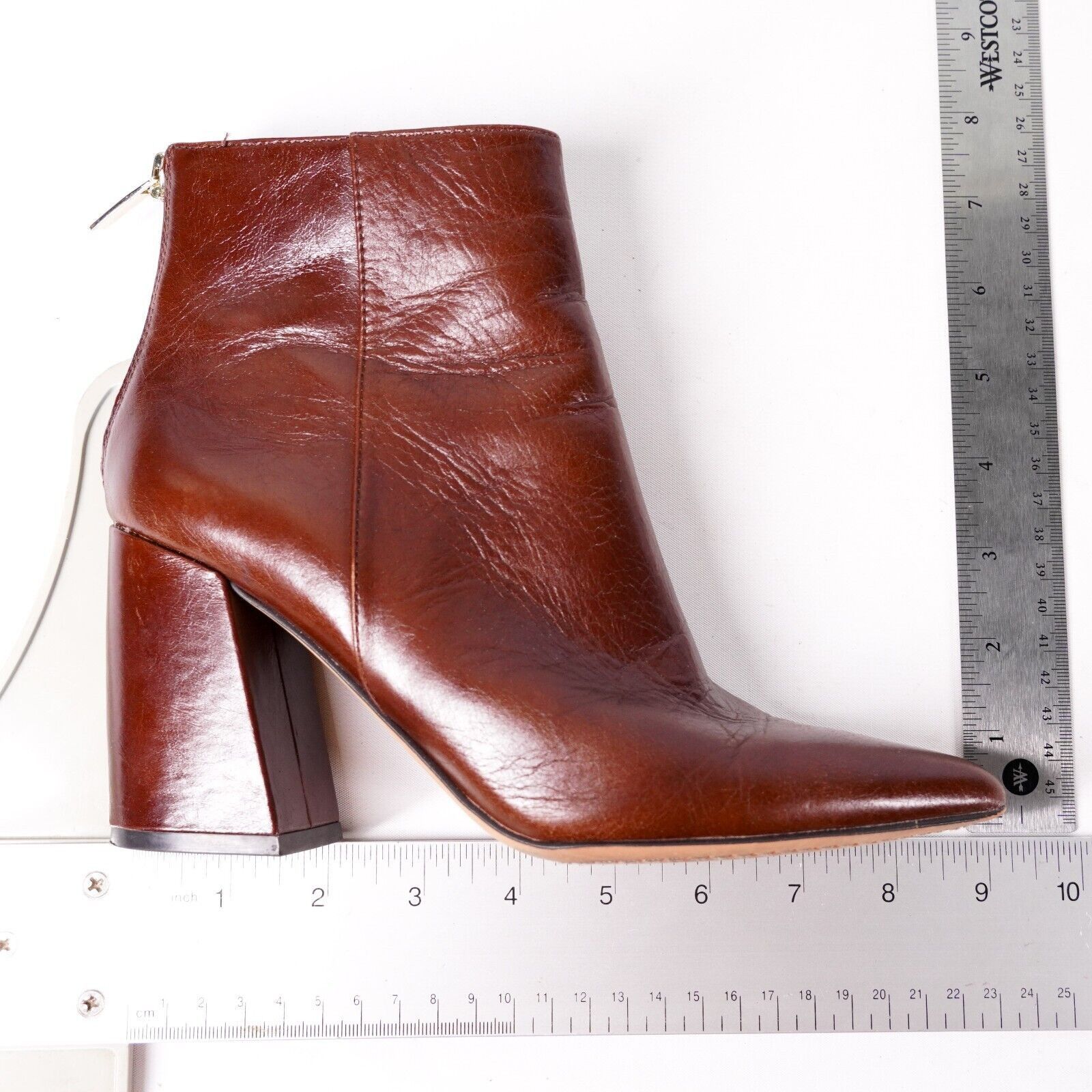 Vince Camuto Vince Camuto Leather Western Boots Heels Women's 5M Shoes Size US 5 / IT 35 - 11 Thumbnail
