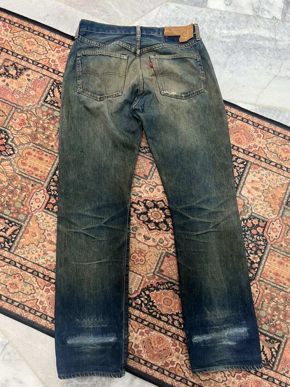 Levi's × Vintage Vintage 1990’s Levis big E 110 Anniversary Selvedge Denim Size US 32 / EU 48 - 8 Thumbnail
