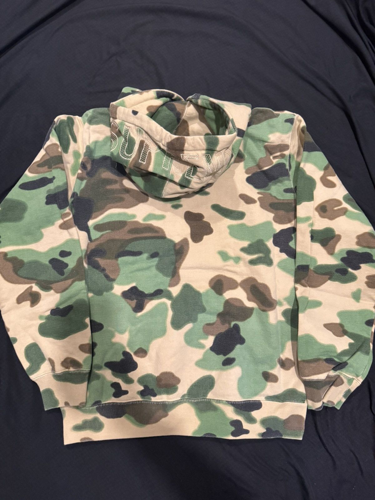 Supreme Supreme Overdyed Hooded Sweatshirt Size US L / EU 52-54 / 3 - 2 Thumbnail