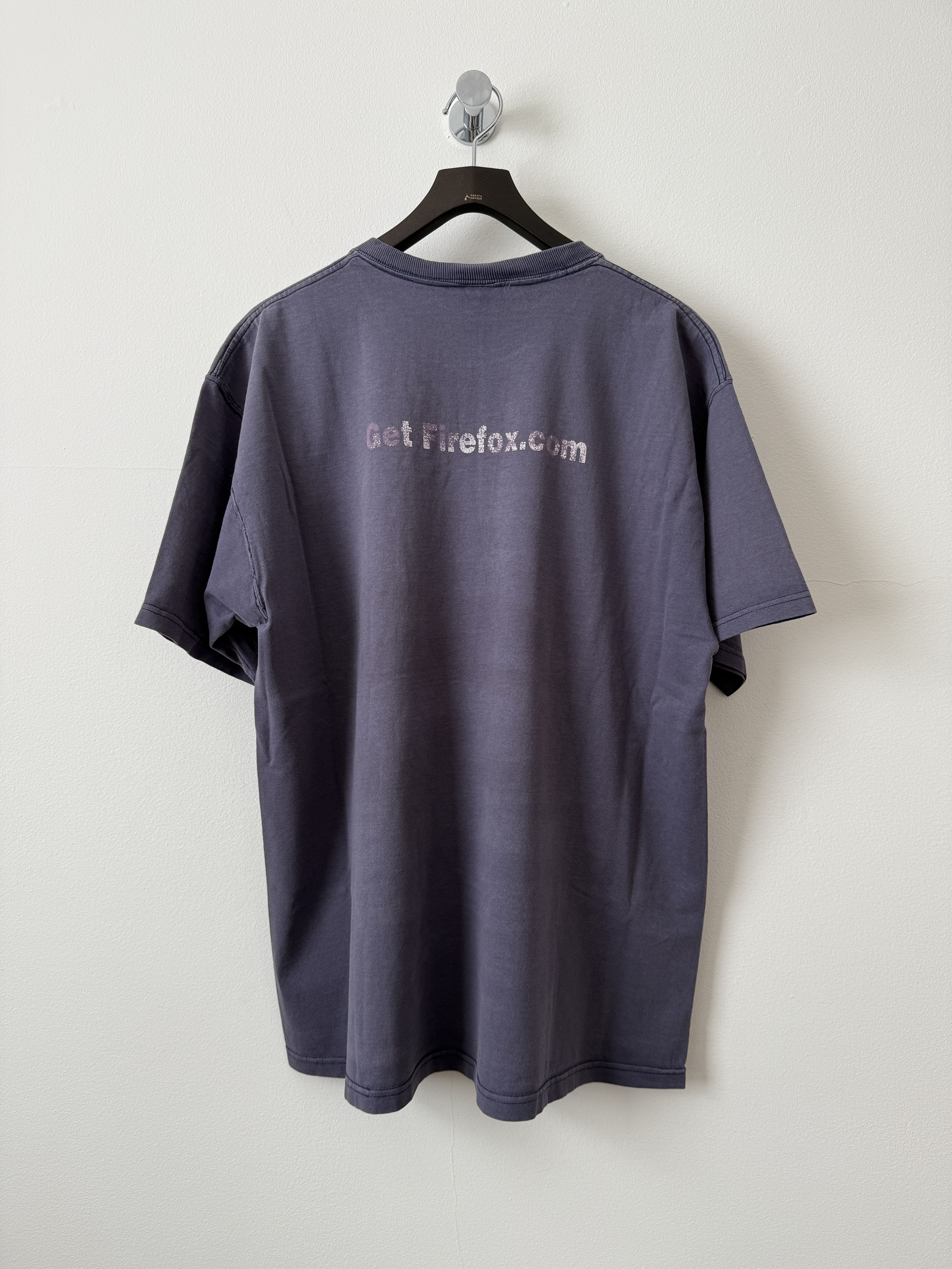 Fruit Of The Loom Vintage Mozilla Firefox Faded T-shirt Size US XL / EU 56 / 4 - 2 Thumbnail
