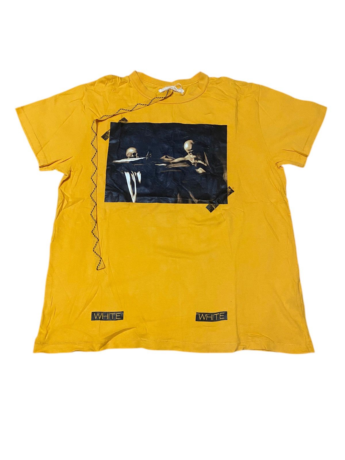 Off-White Off White Virgil Abloh Caravaggio Painting SS14 T Shirt Size US XL / EU 56 / 4 - 1 Thumbnail