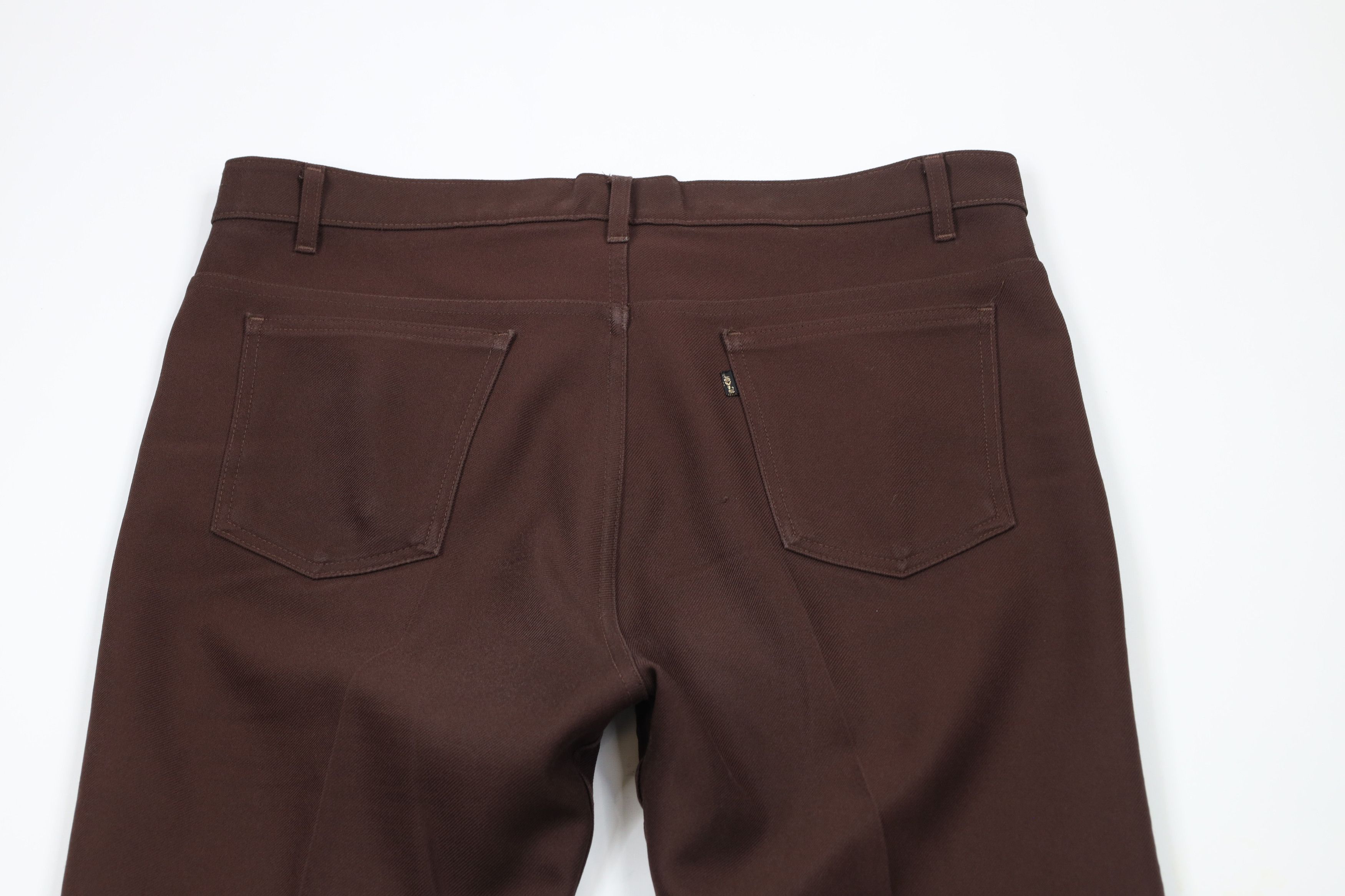 Levi's × Vintage Vintage Y2K 2001 Levis Wide Leg Knit Chino Pants Brown Size US 40 / EU 56 - 12 Thumbnail