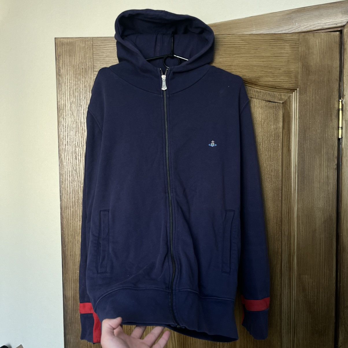Vivienne Westwood Vivienne Westwood Hoodie Zip Up Size US L / EU 52-54 / 3 - 4 Thumbnail