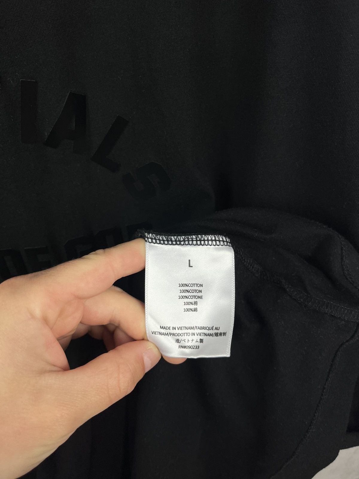 Fear of God Essentials Fear Of God Oversized T-Shirt Y2K Hype Rare Retro Size US XL / EU 56 / 4 - 10 Thumbnail