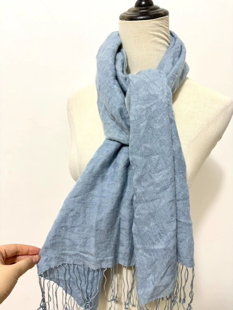 Vivienne Westwood Vivienne Westwood Blue earth star scarf with a big stamp Size ONE SIZE - 2 Thumbnail