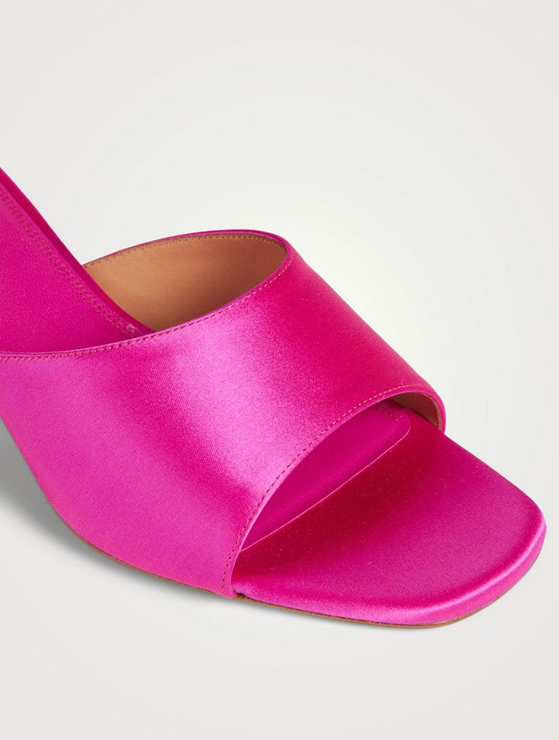 Off-White o1y1225 Mules in Fuchsia Size US 7 / IT 37 - 4 Thumbnail