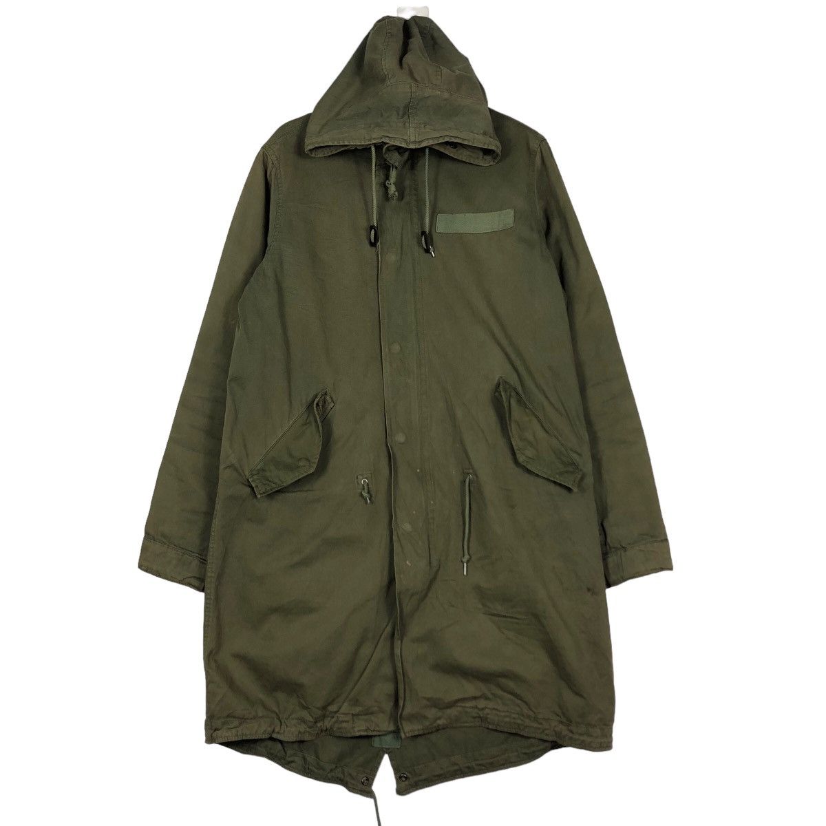 Japanese Brand 🔥Vintage Fish Tail Parka Jacket Biker Schott Multi Pocket Size US L / EU 52-54 / 3 - 1 Thumbnail