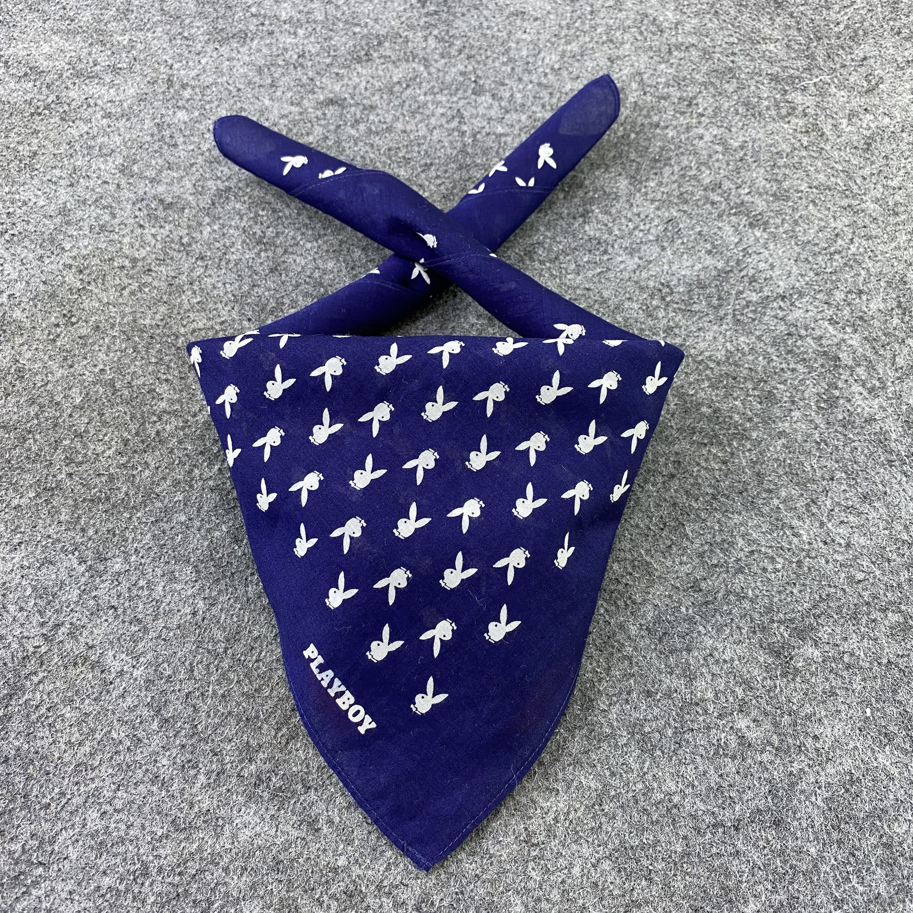 Playboy Playboy Handkerchief Neckerchief Bandana -B812 Size ONE SIZE - 2 Thumbnail