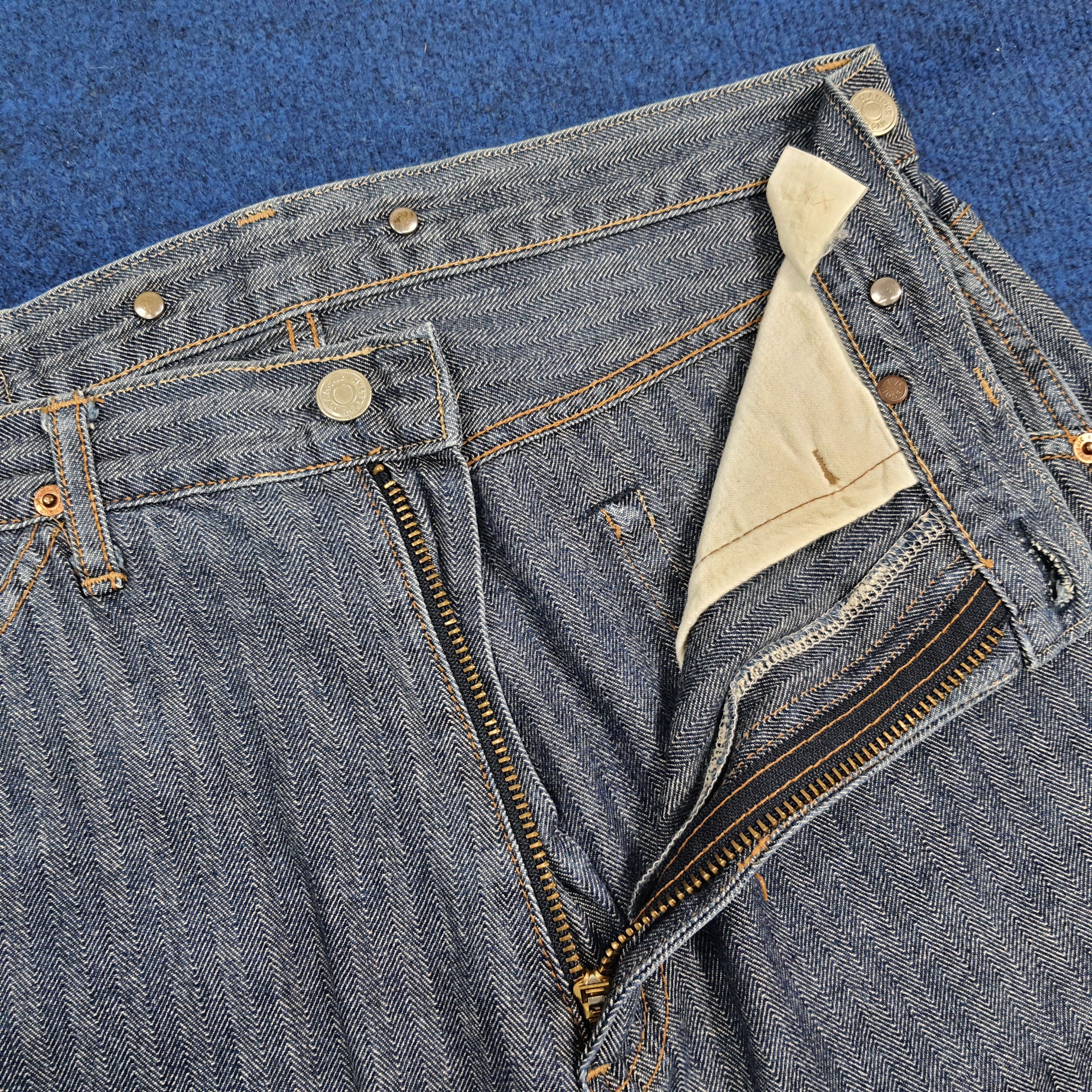 Hysteric Glamour Vintage Hysteric Glamour Kinky Custom Logo Jeans C280N31 Size US 32 / EU 48 - 6 Thumbnail