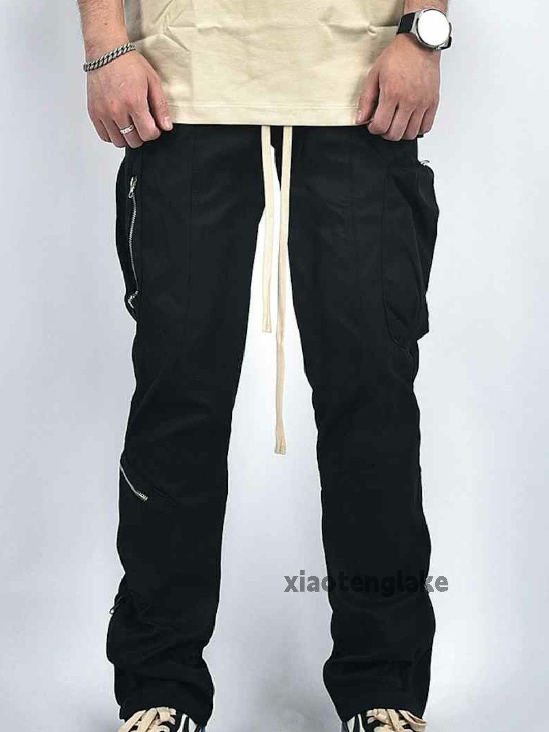 Designer × Japanese Brand × Vintage zipper utility outdoor sports tactical cargo pants Size US 32 / EU 48 - 6 Thumbnail