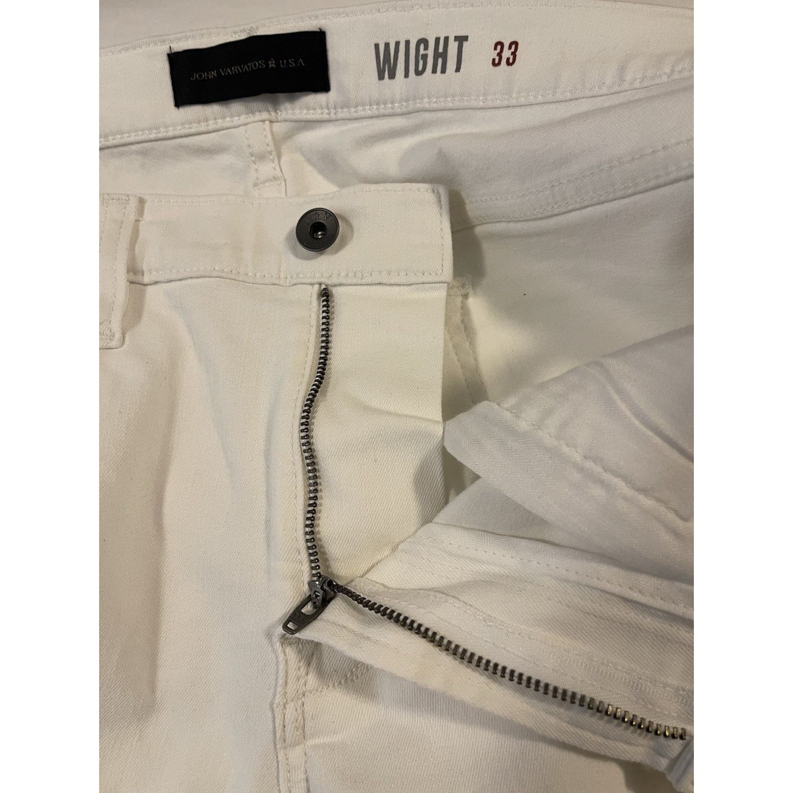 John Varvatos NWT: John Varvatos Wight Skinny Straight Size 33 Size US 33 - 10 Thumbnail