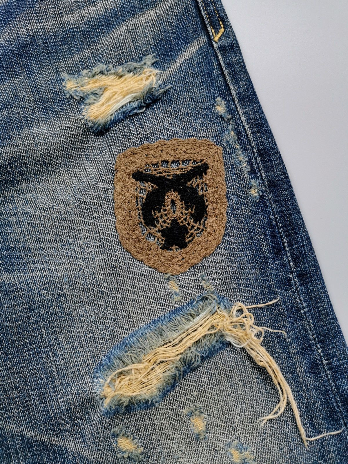 Mastermind Japan × Roar Roar Crossguns Japan Bootcut Jeans Size US 32 / EU 48 - 5 Thumbnail