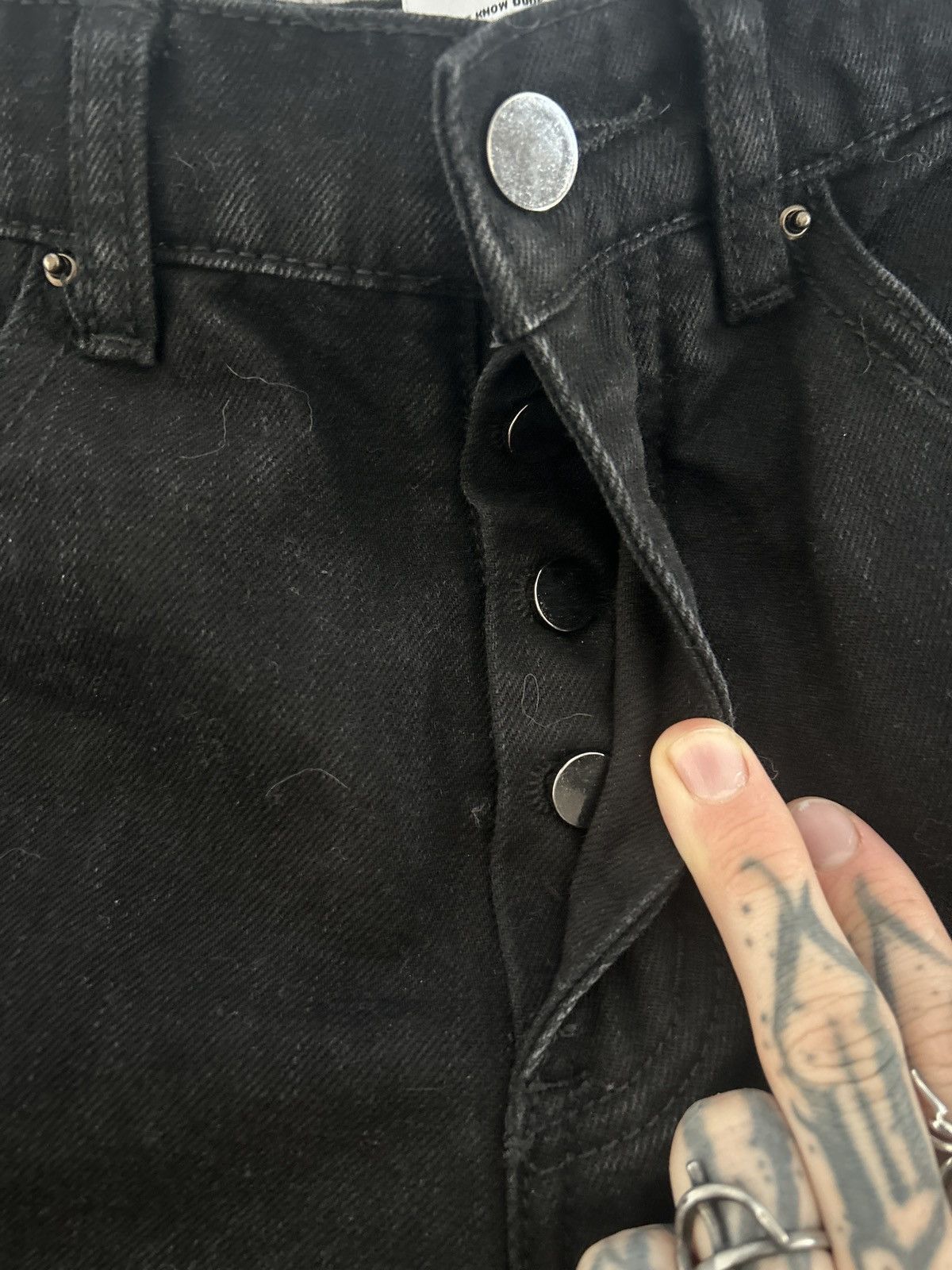 MNML Mnml d269 straight denim Size US 31 - 3 Thumbnail