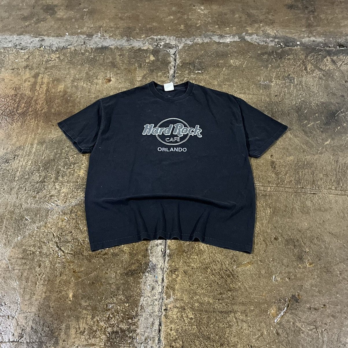Hard Rock Cafe × Vintage Vintage 90s Hard Rock Cafe Orlando Logo Tee Shirt Size XXL Size US XXL / EU 58 / 5 - 1 Thumbnail