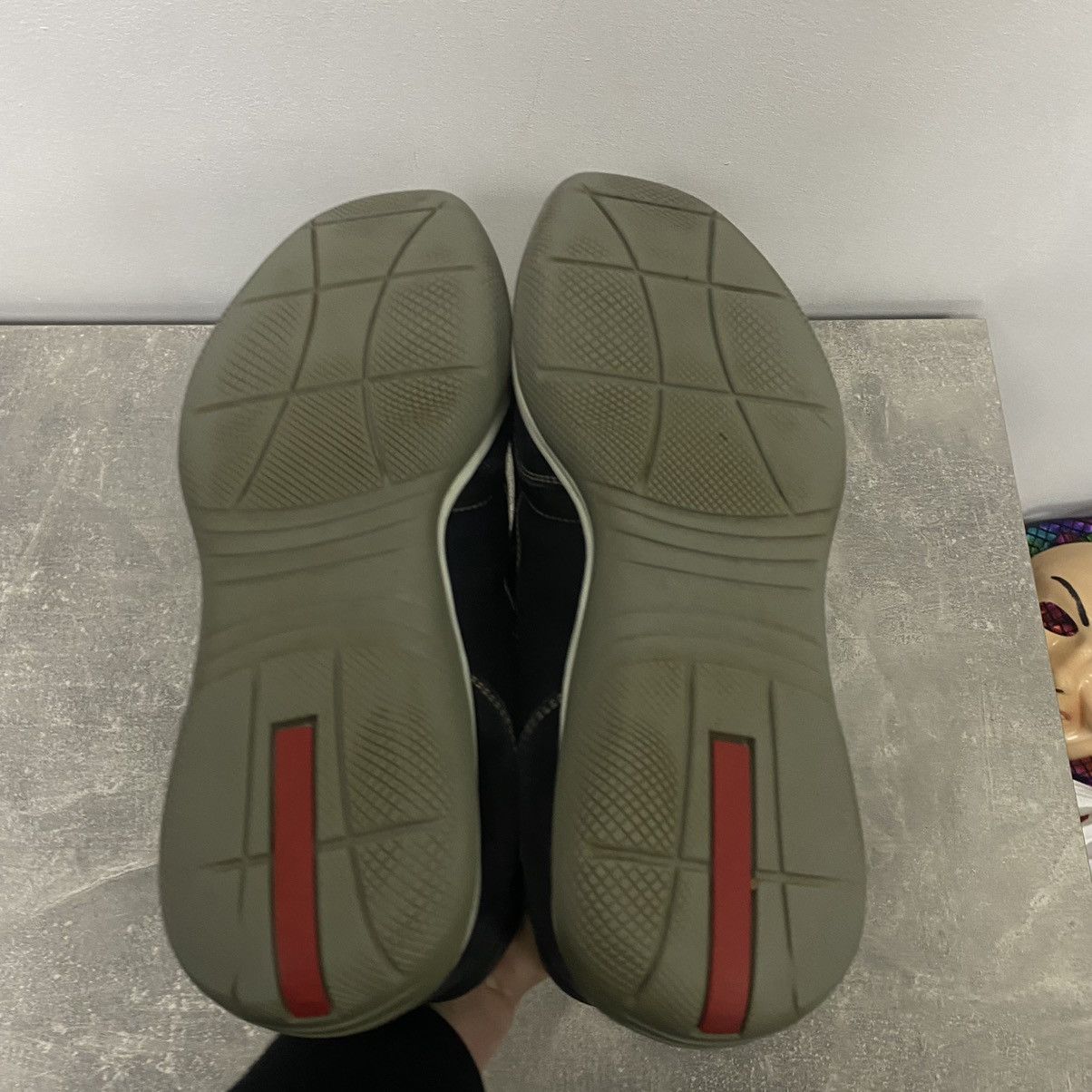 Prada Prada Suede Sneakers Low Top Size US 9.5 / EU 42-43 - 6 Thumbnail