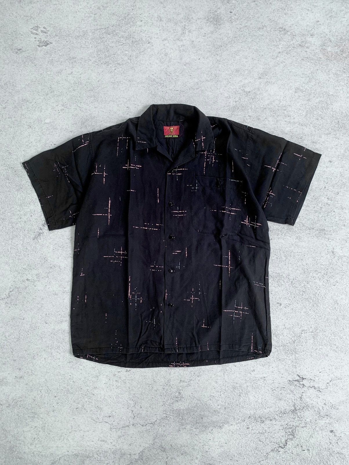 Cream soda camp collar shirt