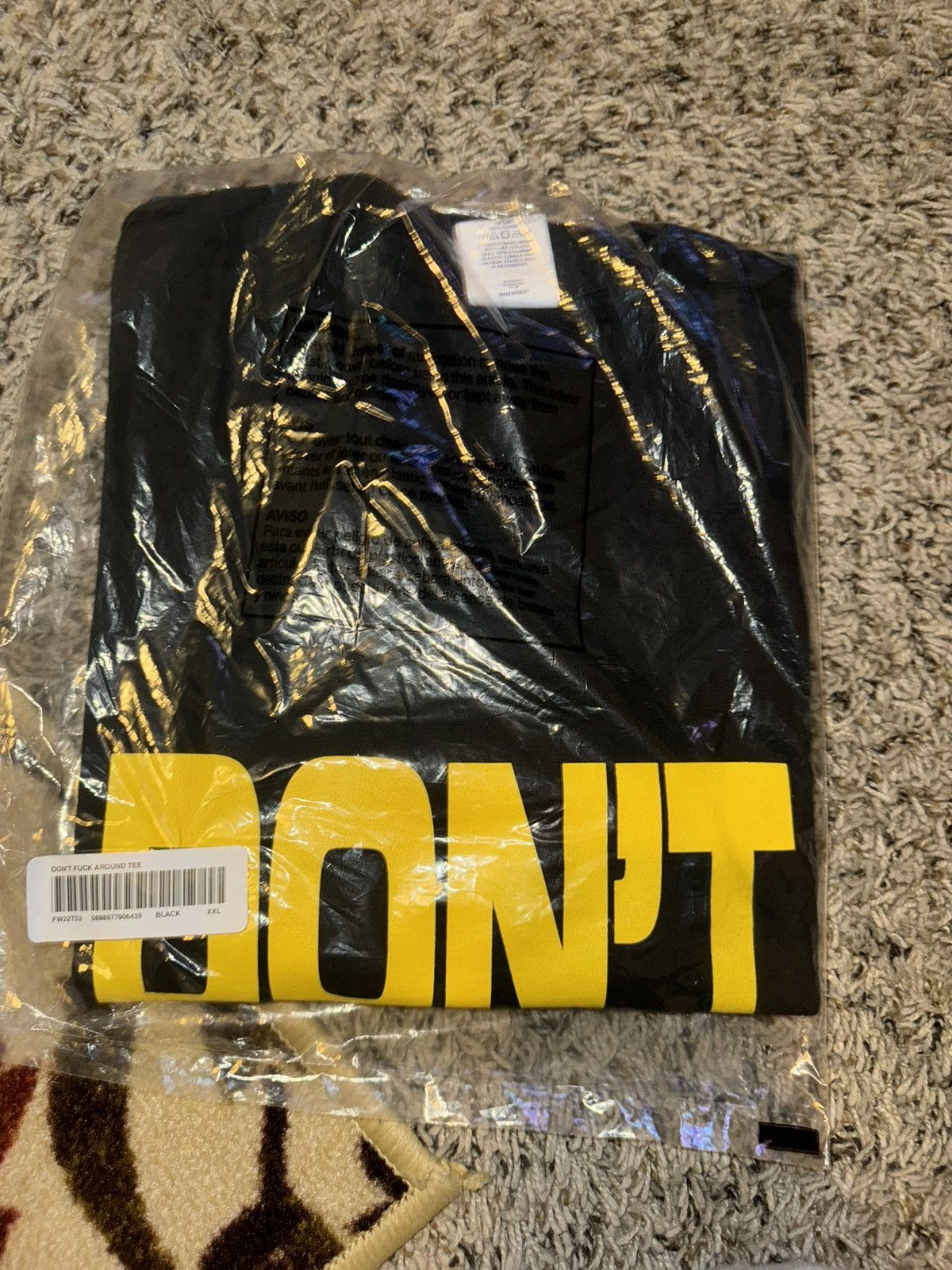 Supreme Supreme don’t fuck around t shirt Size US XXL / EU 58 / 5 - 3 Thumbnail