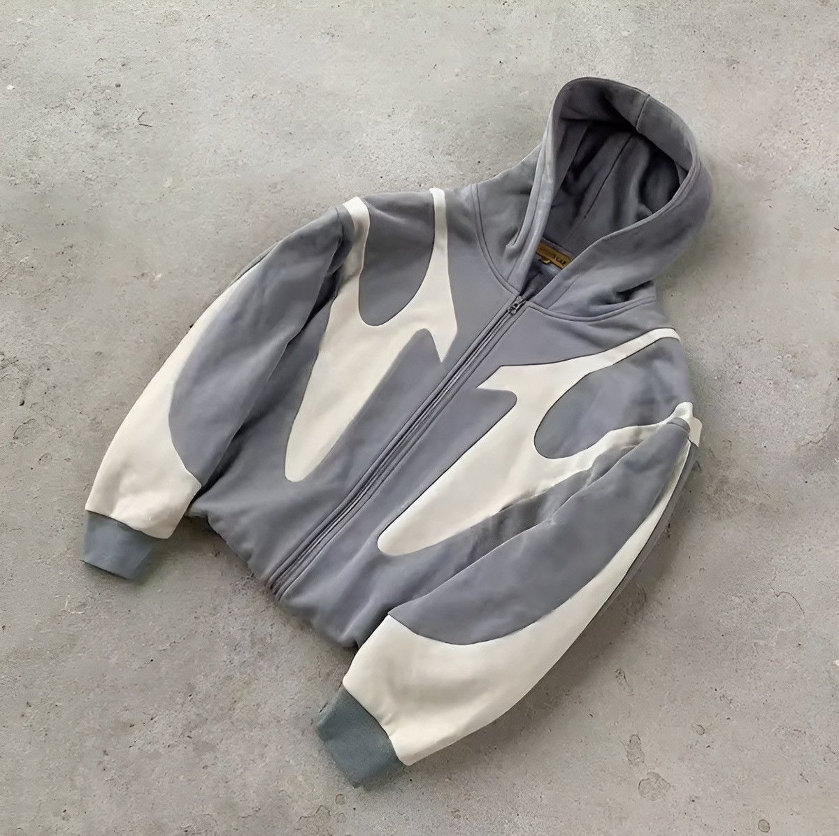 Other Retro Zip-Up Hoodie Size M Gray Size US M / EU 48-50 / 2 - 2 Thumbnail