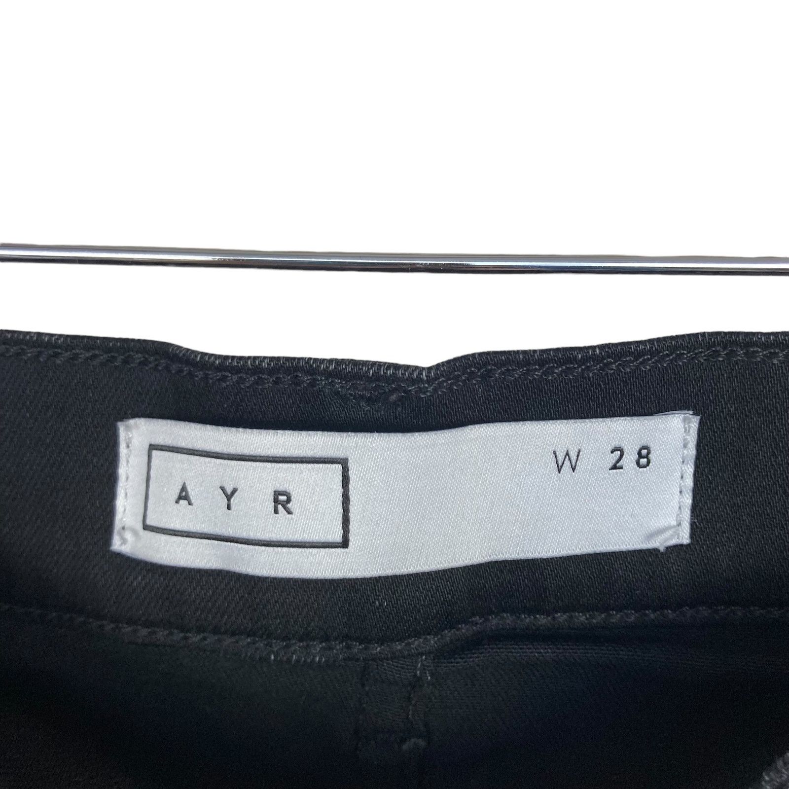 Other AYR Black Kick Flare Jeans Sz 28 Size 28" / US 6 / IT 42 - 3 Thumbnail