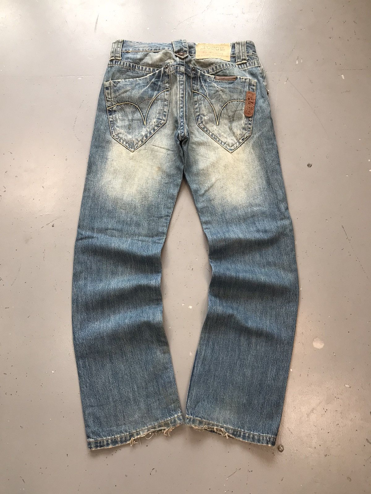 Vintage Vintage tough jeans smith straight fit distressed denim Size US 32 / EU 48 - 2 Thumbnail
