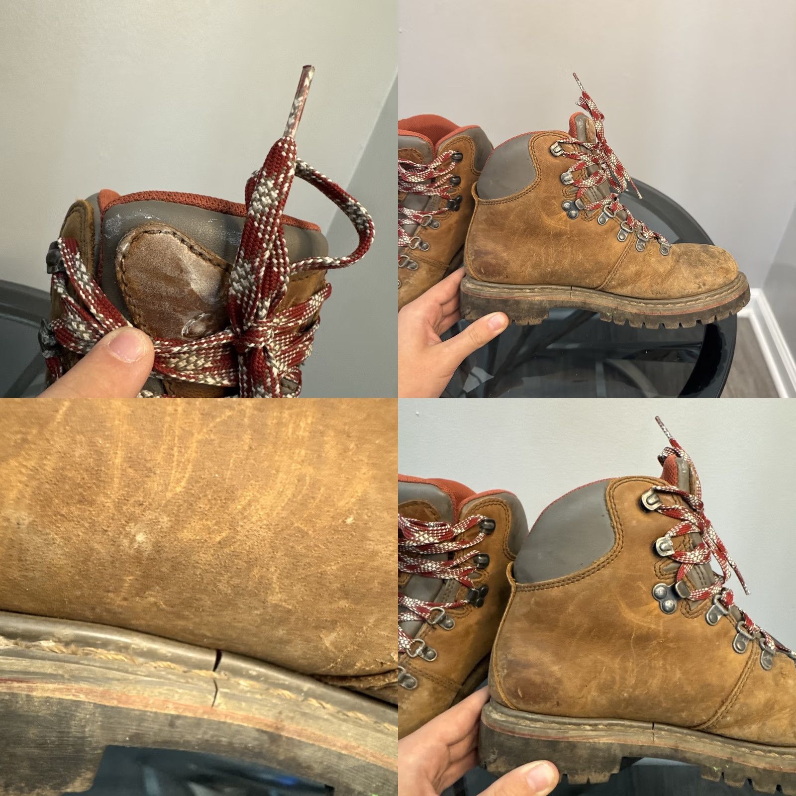 Vintage Vintage Style Cabela’s Outdoors Leather Hiking Boots Size 7.5 M DAMAGED Women’s Size US 8 / IT 38 - 9 Thumbnail