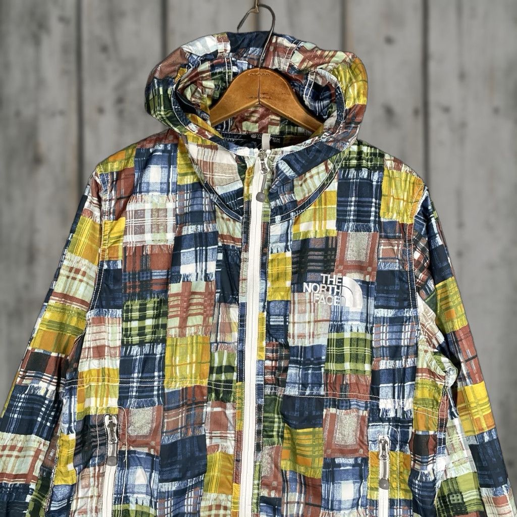 The North Face The North Face Purple Label Nanamica Pertex Jacket M Purple Patchwork Print Windbreaker Mens Negotiate-safe Size US M / EU 48-50 / 2 - 1 Thumbnail