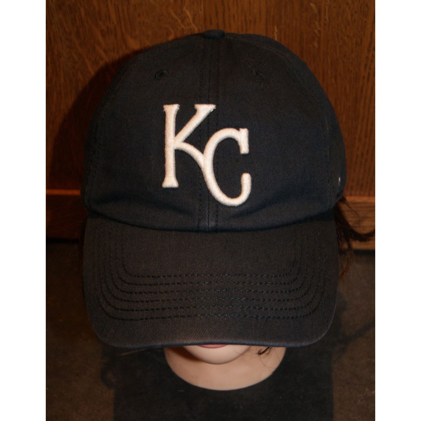 47 Brand Kansas City Royals RARE '47 Fitted Large Hat Cap Casual Fit Size ONE SIZE - 1 Thumbnail