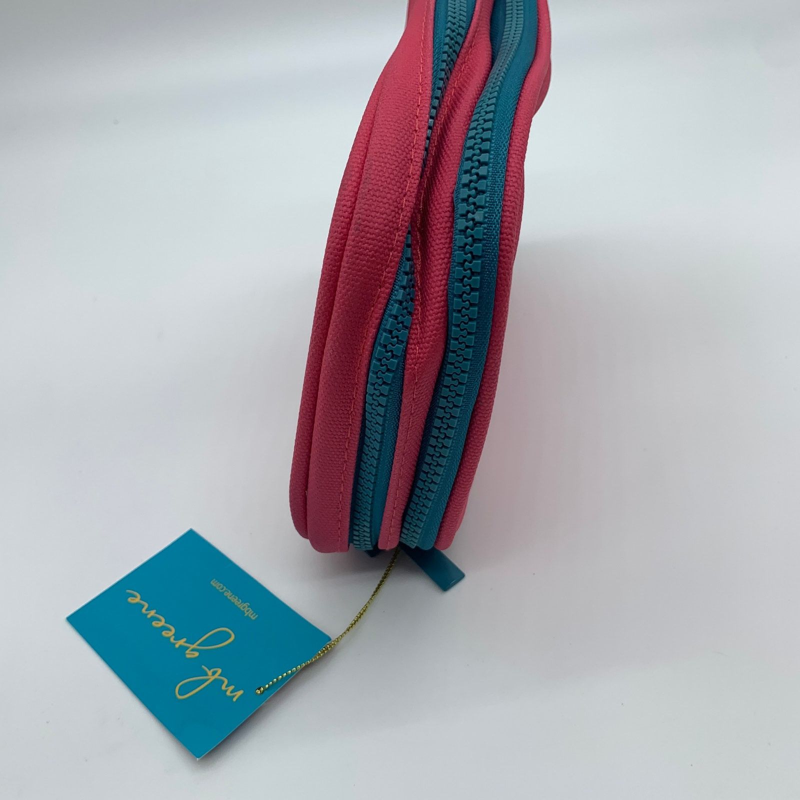 Other MB Greene Jewelry Clutch Pink & Blue Purse Size ONE SIZE - 7 Thumbnail