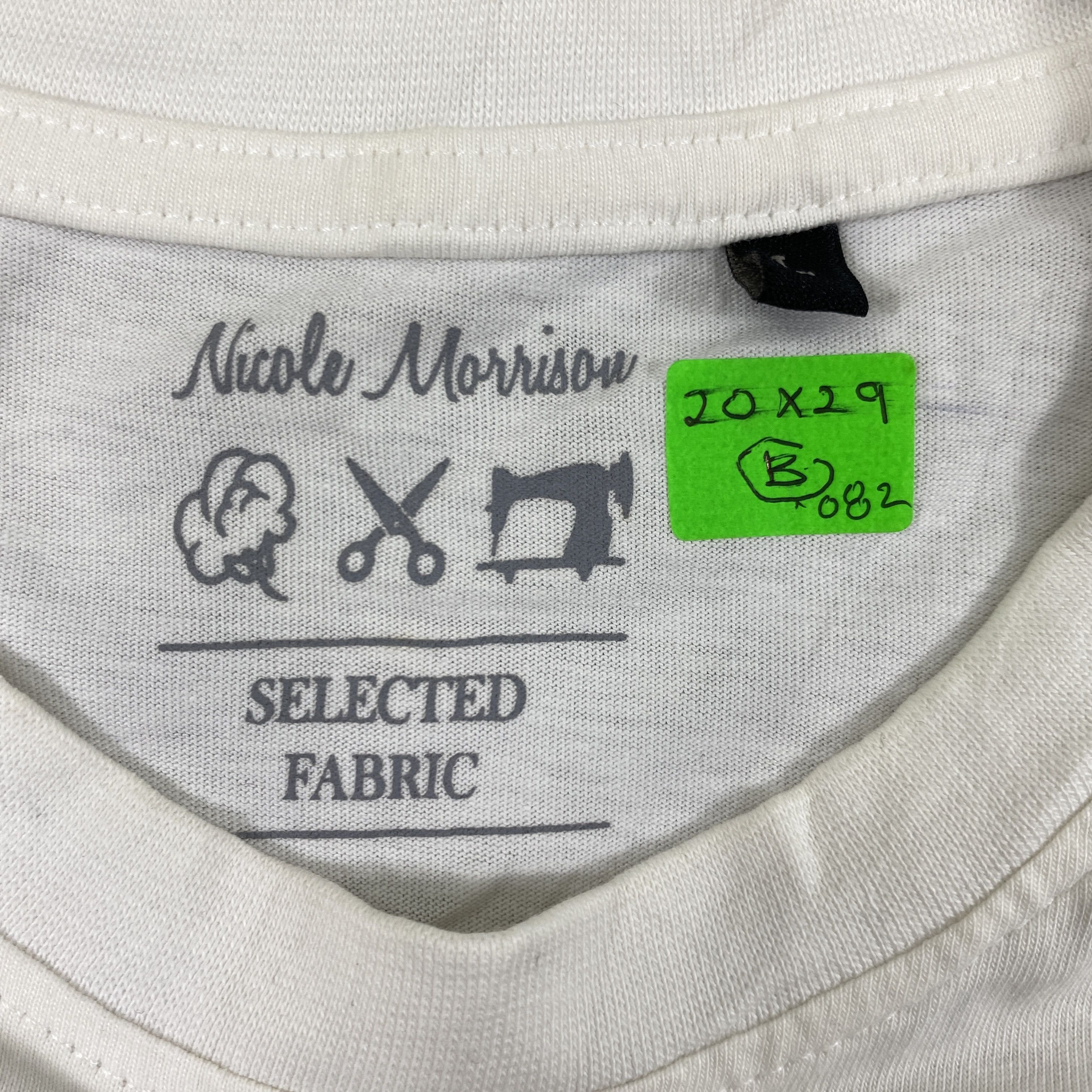 Japanese Brand Nicole Morrison Stripe Large Tee -B082 Size US L / EU 52-54 / 3 - 3 Thumbnail